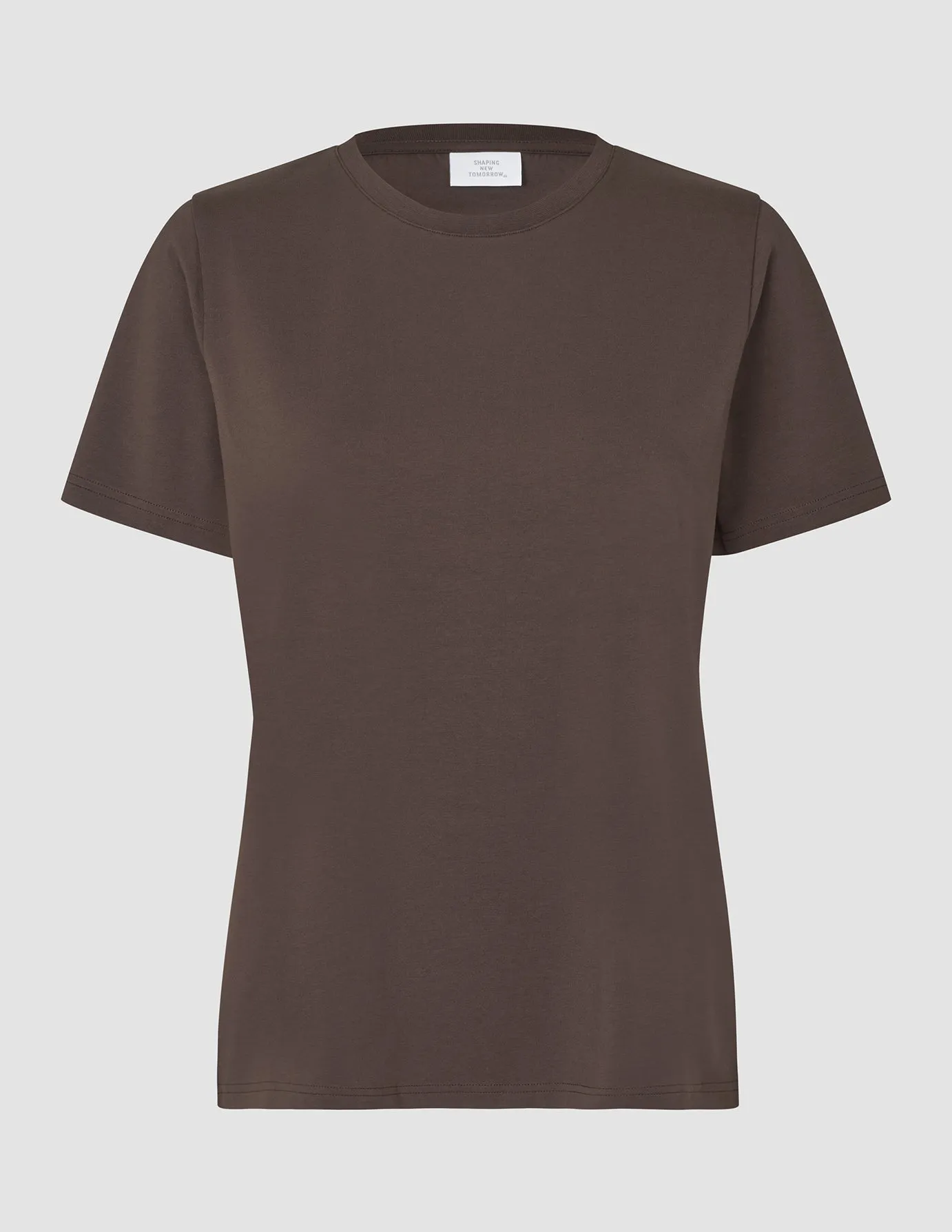 Women's Supima T-shirt Espresso sold by Shaping New Tomorrow product image thumbnail 3