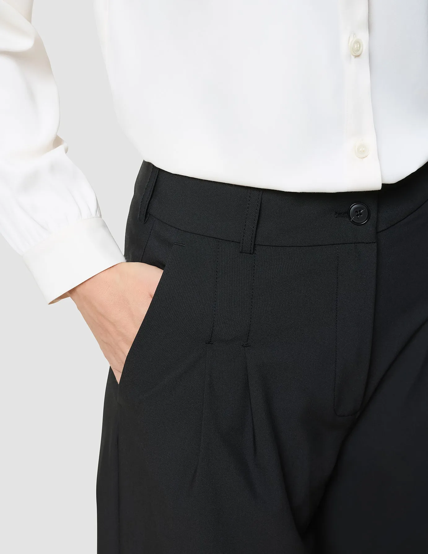 Women's Avira Pants Wide Black sold by Shaping New Tomorrow product image thumbnail 4