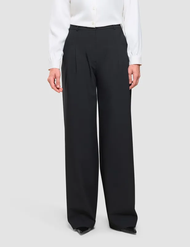 Women's Avira Pants Wide Black sold by Shaping New Tomorrow