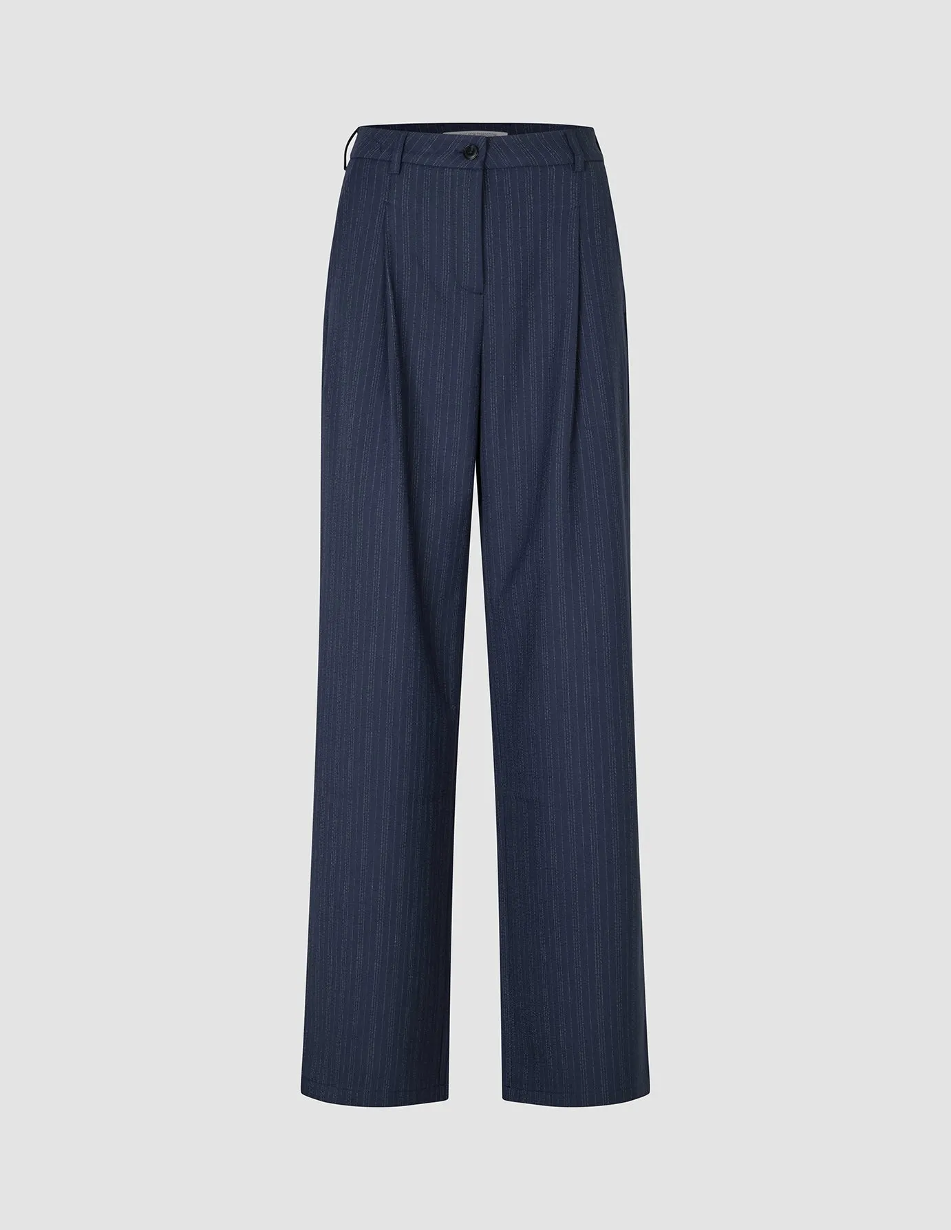 Women's Serene Pants Wide Marine Pinstripe sold by Shaping New Tomorrow product image thumbnail 3