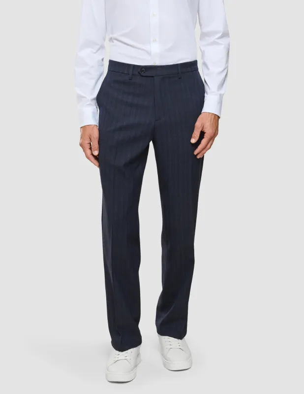 Heritage Pants Relaxed Fit Dark Navy Pinstripe sold by Shaping New Tomorrow