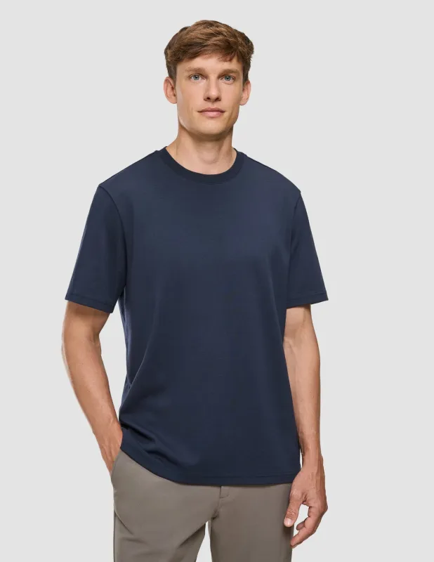 Heavy Box Fit T-shirt Dark Navy sold by Shaping New Tomorrow