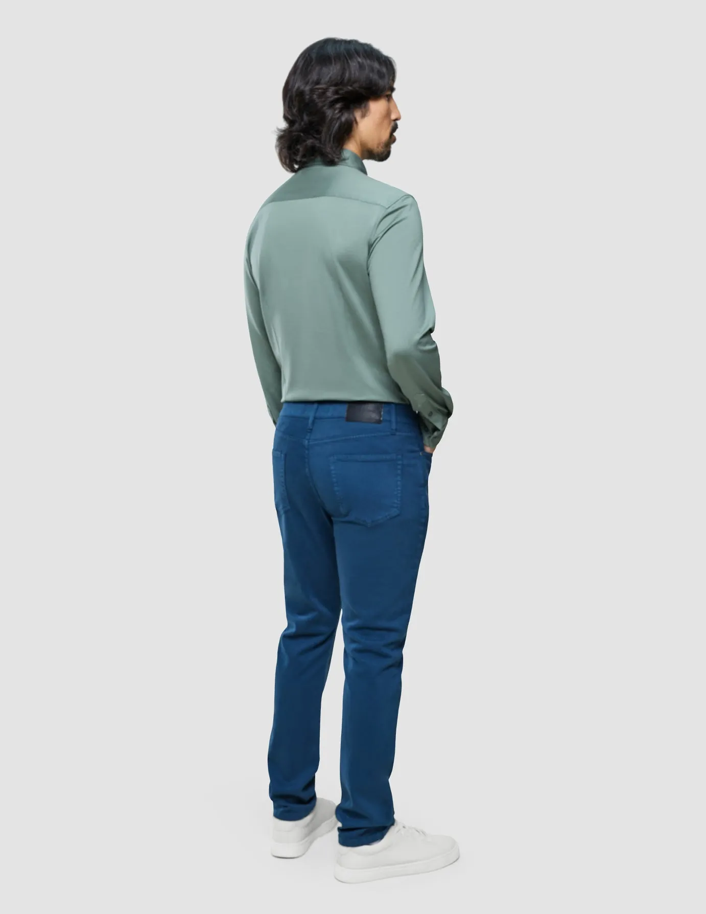 Classic Shirt Mist Green Slim sold by Shaping New Tomorrow product image thumbnail 5