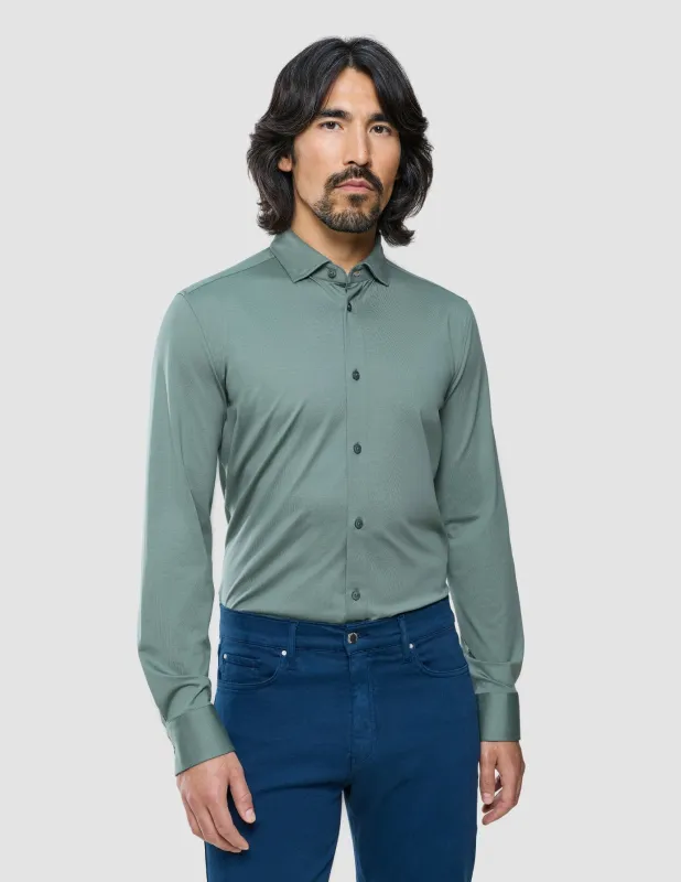 Classic Shirt Mist Green Slim sold by Shaping New Tomorrow