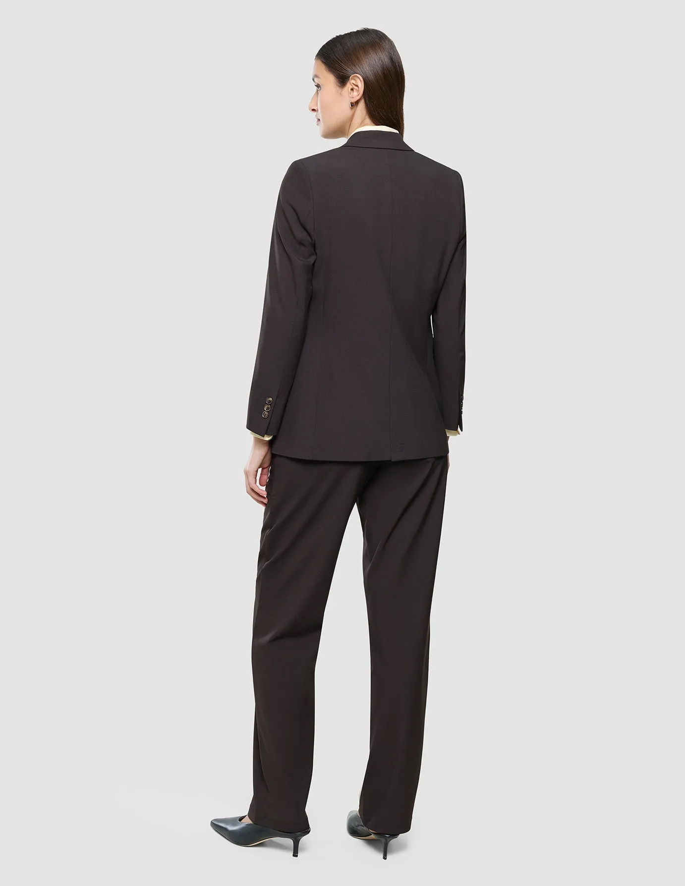 Women Ease Blazer Mocha Melange sold by Shaping New Tomorrow product image thumbnail 5