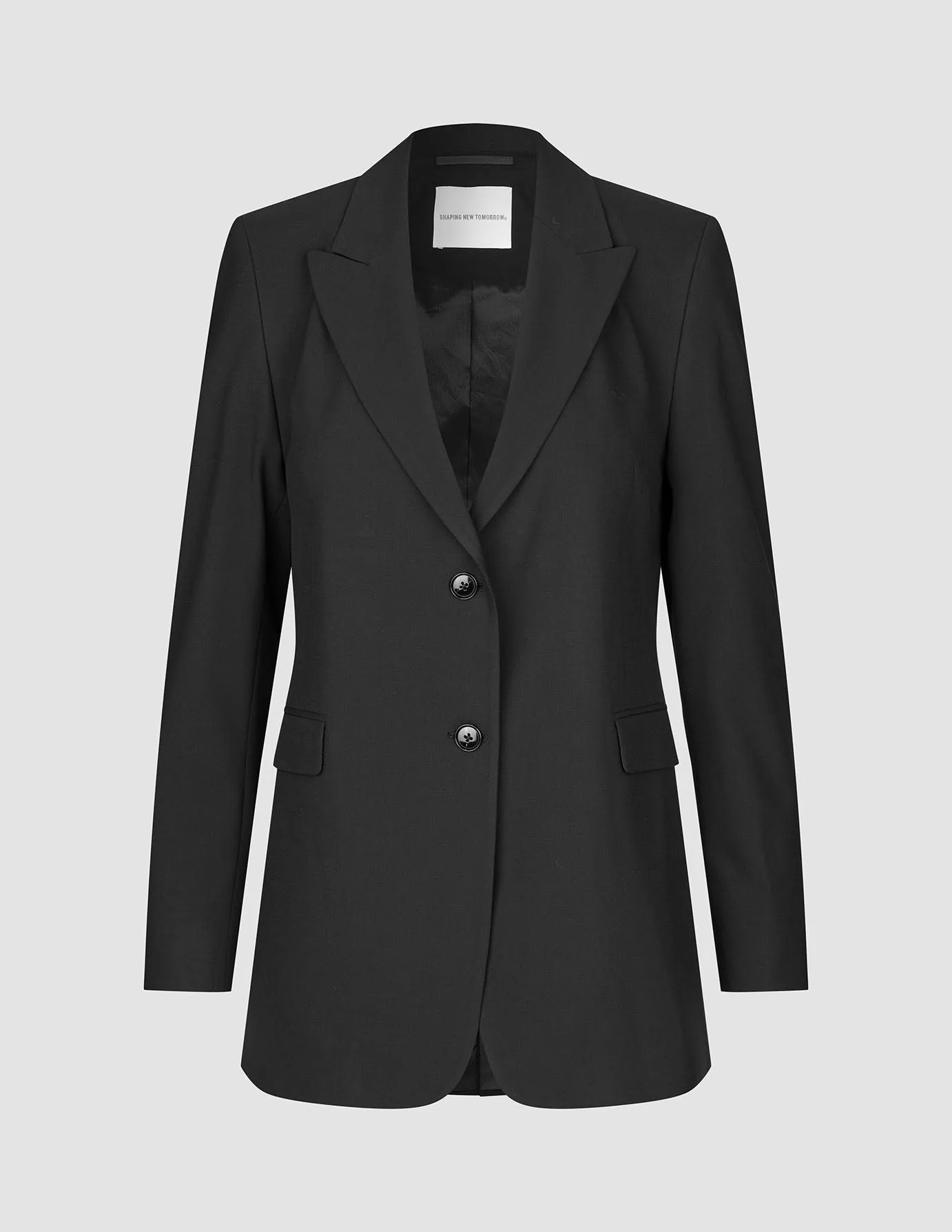 Women Ease Blazer Black sold by Shaping New Tomorrow product image thumbnail 3
