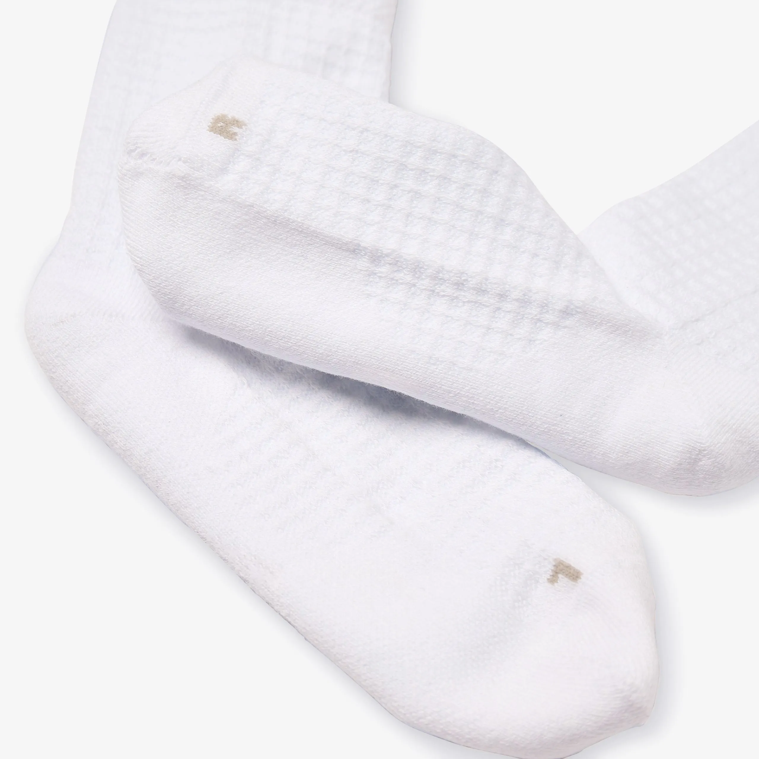 Waffle Cloud Crew Socks 3 Pack - Bright White sold by Lusso Cloud product image thumbnail 5