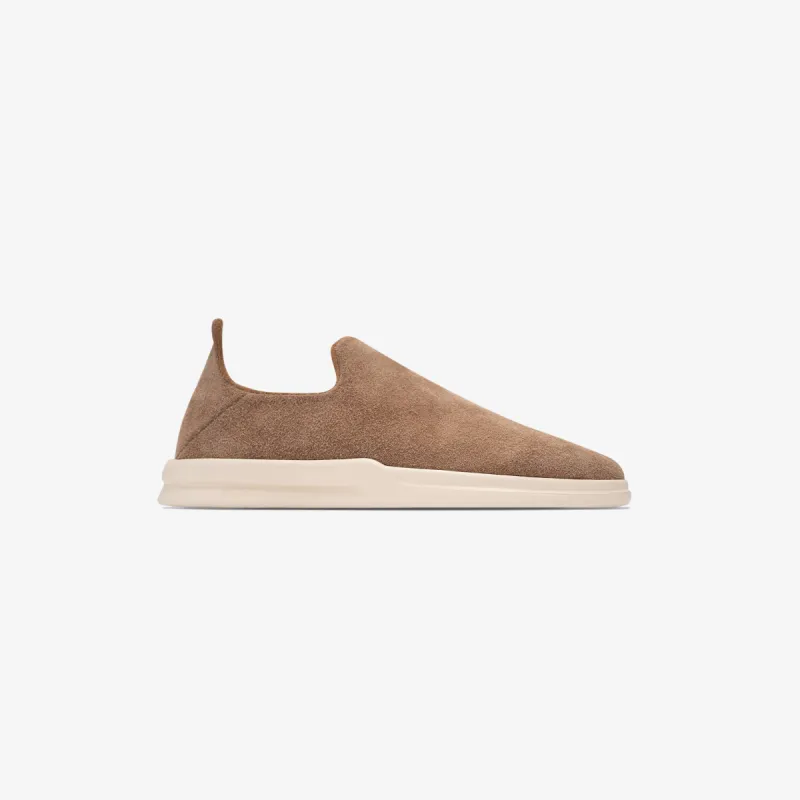 Nomad - Chestnut Hairy Suede / Shortbread sold by Lusso Cloud