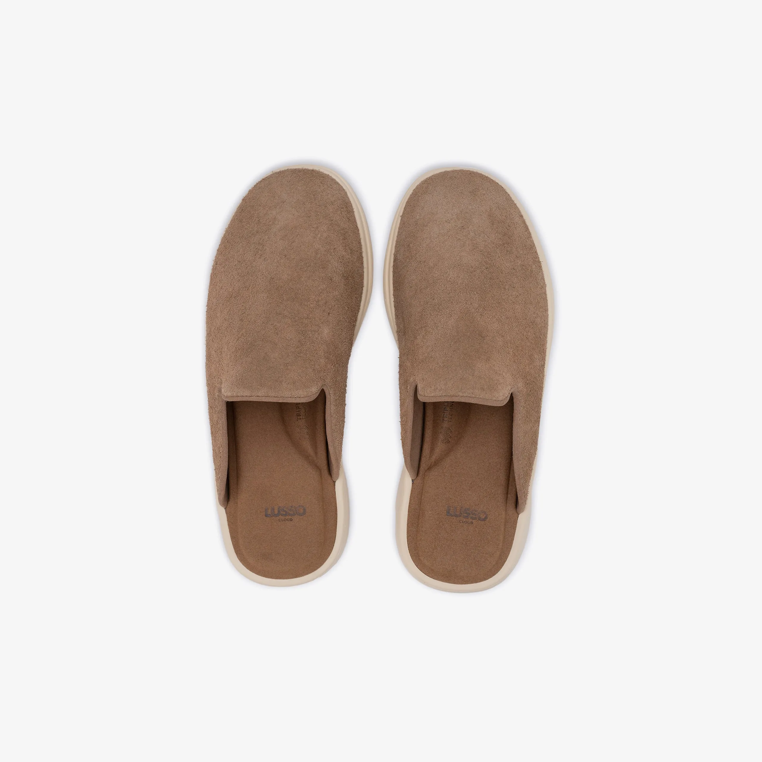Pelli - Chestnut Hairy Suede / Shortbread sold by Lusso Cloud product image thumbnail 4