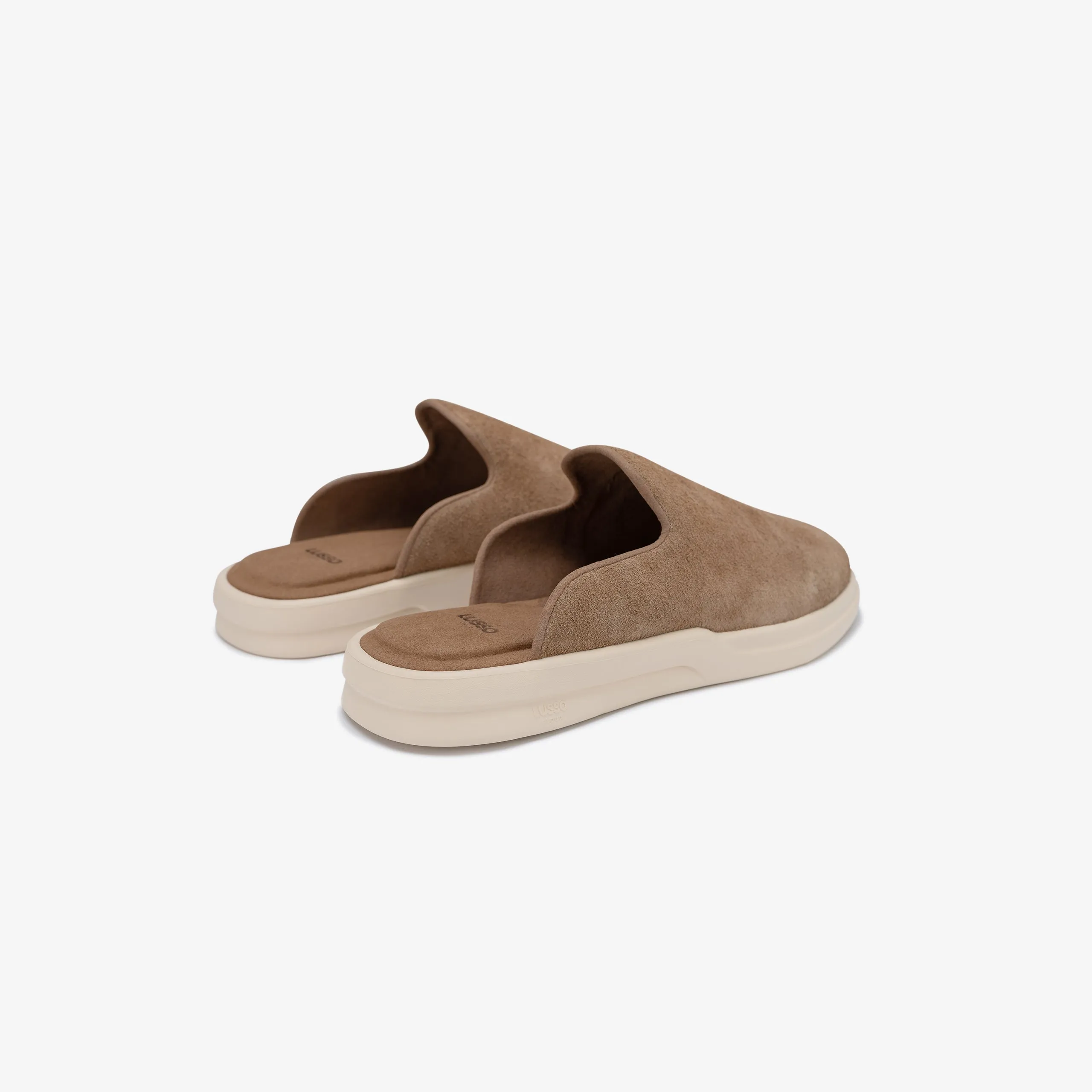 Pelli - Chestnut Hairy Suede / Shortbread sold by Lusso Cloud product image thumbnail 3