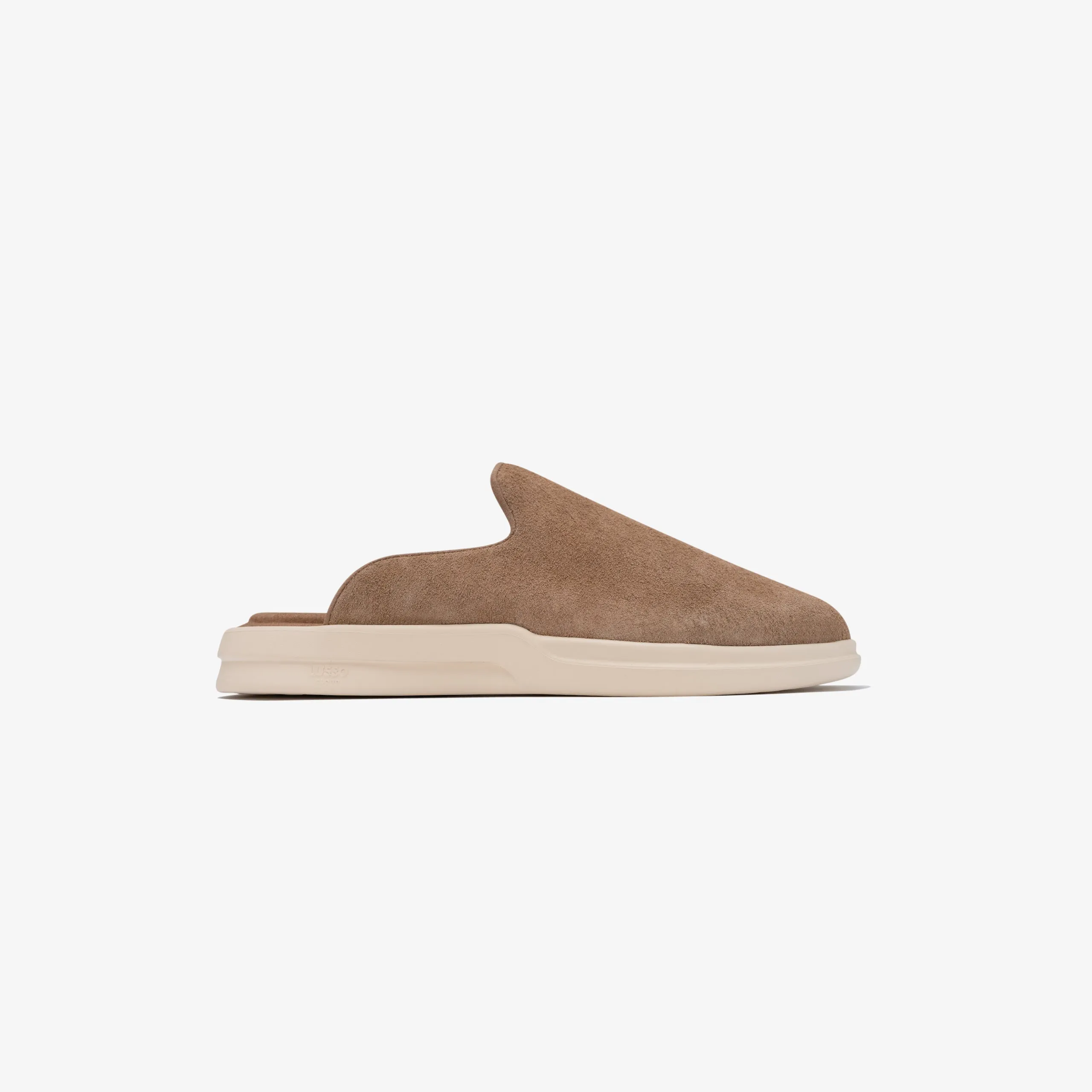 Pelli - Chestnut Hairy Suede / Shortbread sold by Lusso Cloud