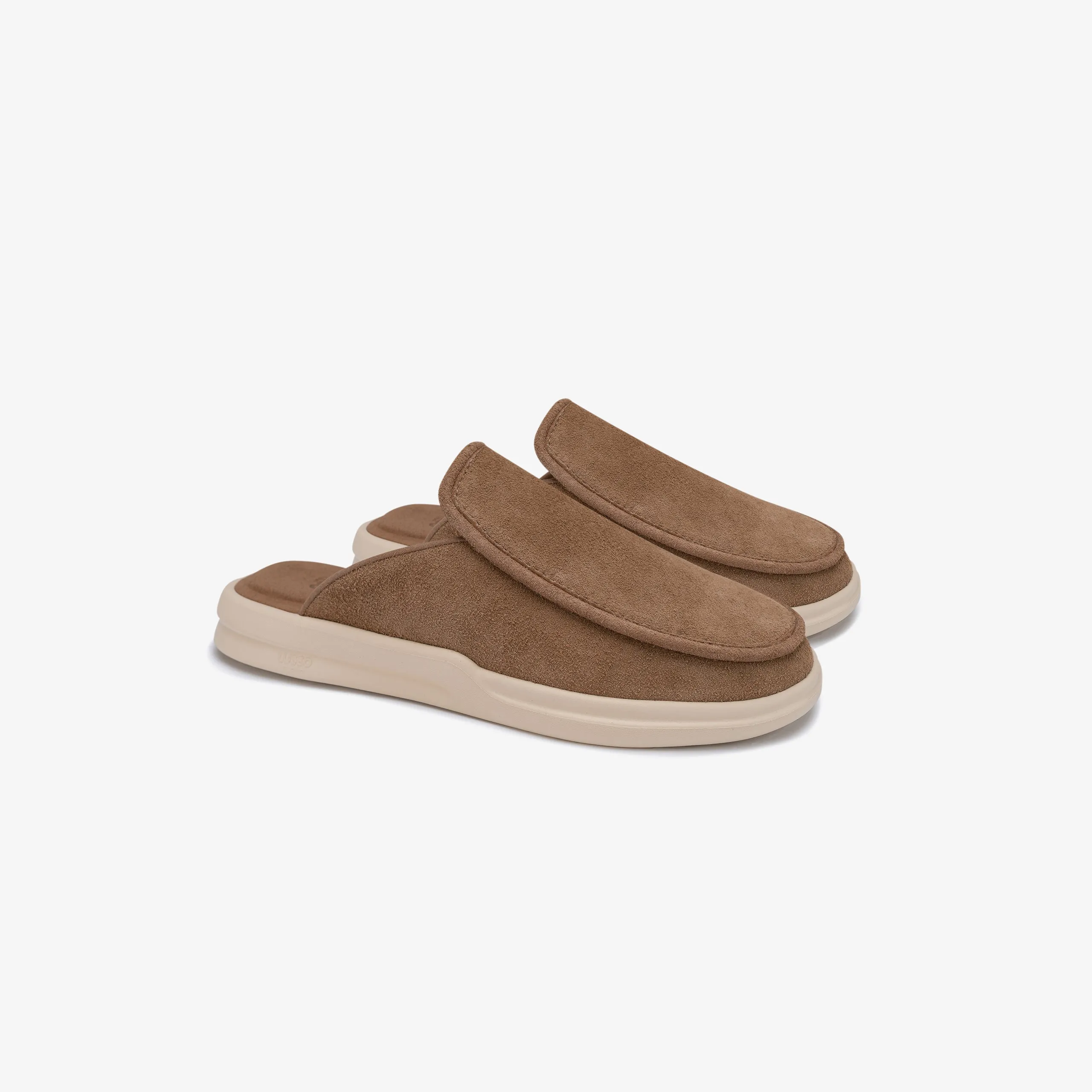 Esto - Chestnut Hairy Suede / Shortbread sold by Lusso Cloud product image thumbnail 2