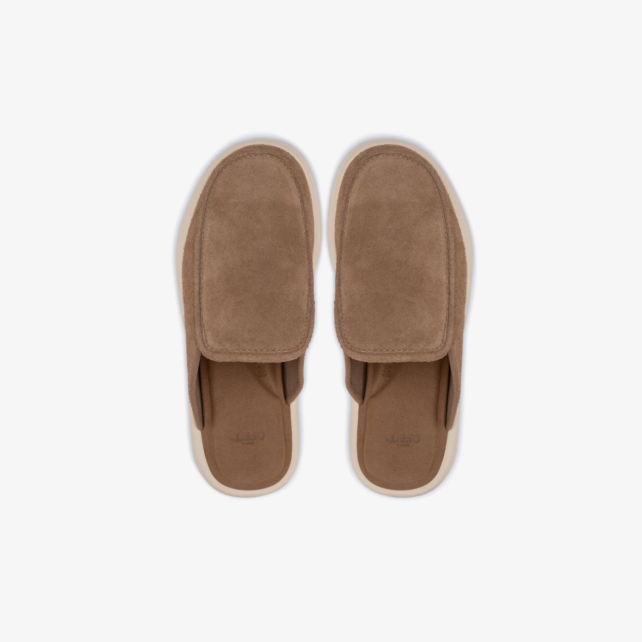 Esto - Chestnut Hairy Suede / Shortbread sold by Lusso Cloud product image thumbnail 4