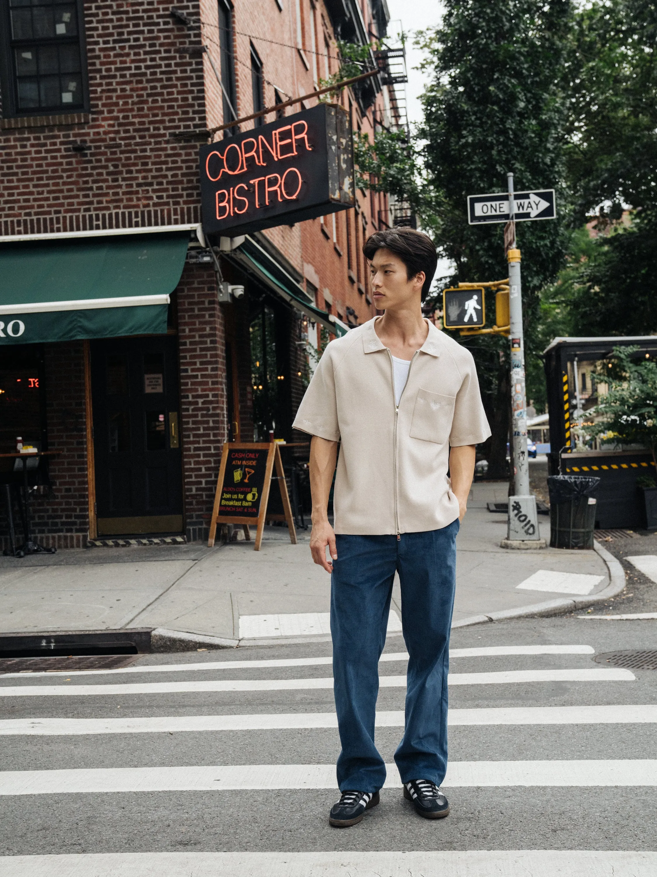 RELAXED CORDUROY TROUSER - DALLAS BLUE sold by Bound product image thumbnail 2