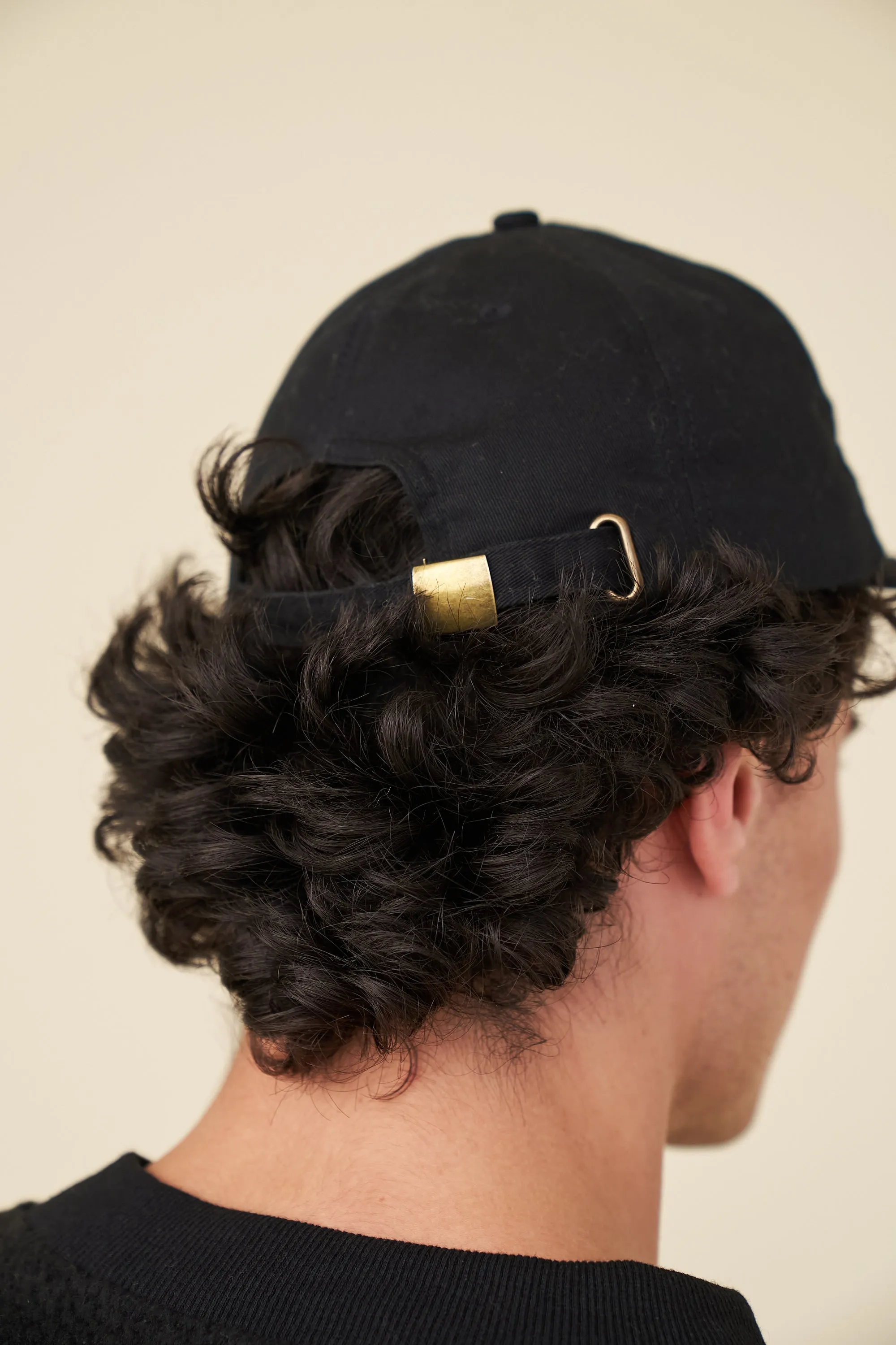 NYC EMBROIDERED 6 PANEL CAP - BLACK sold by Bound product image thumbnail 3