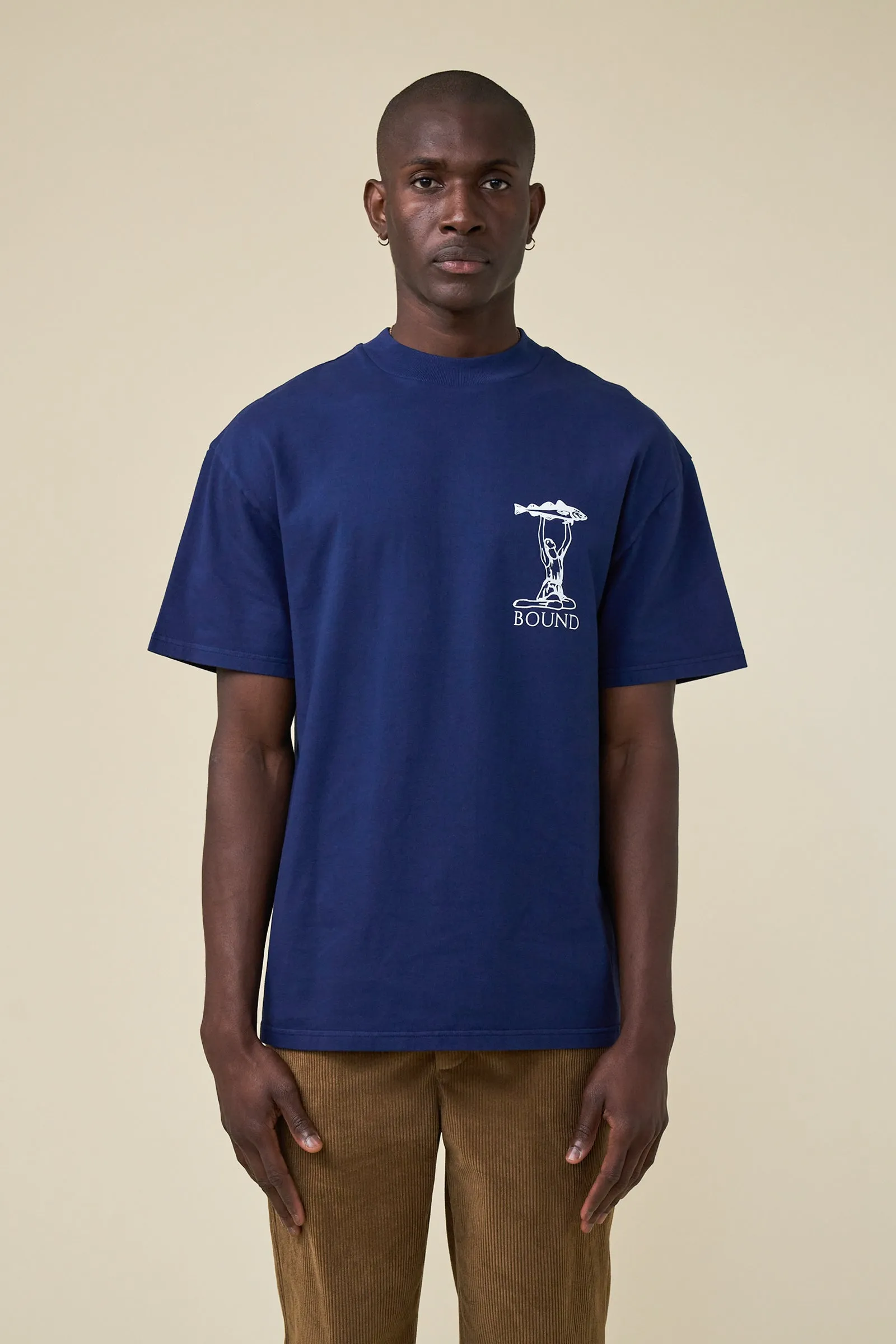 MARISSA ANGLING TEE - NAVY sold by Bound