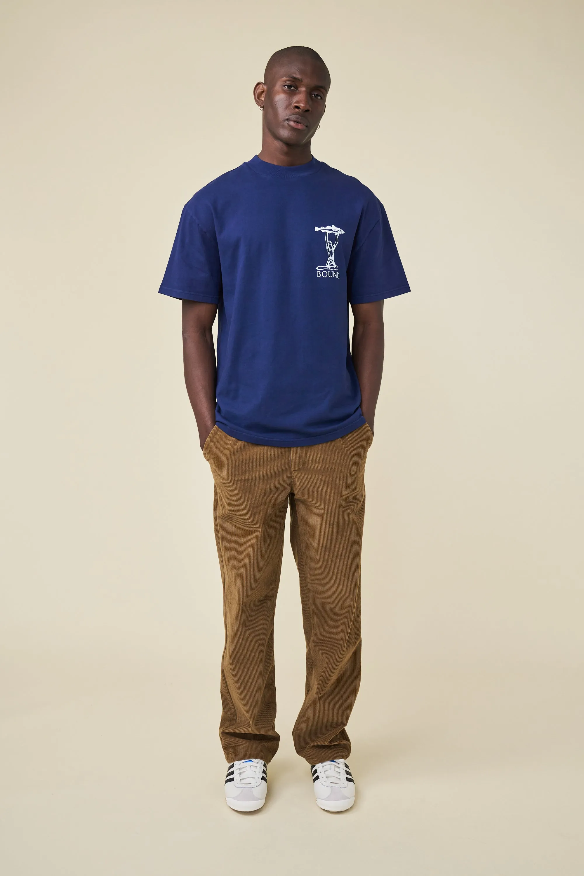 MARISSA ANGLING TEE - NAVY sold by Bound product image thumbnail 3