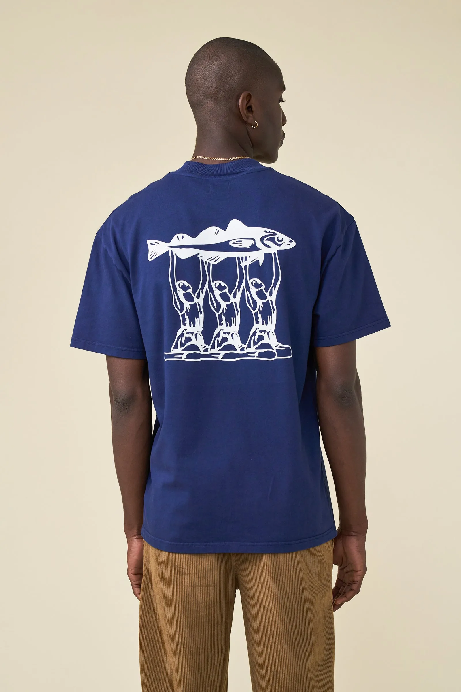 MARISSA ANGLING TEE - NAVY sold by Bound product image thumbnail 4