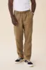 RELAXED LINEN TROUSERS - ARMY GREEN sold by Bound