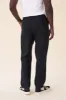 RELAXED LINEN TROUSERS - BLACK sold by Bound