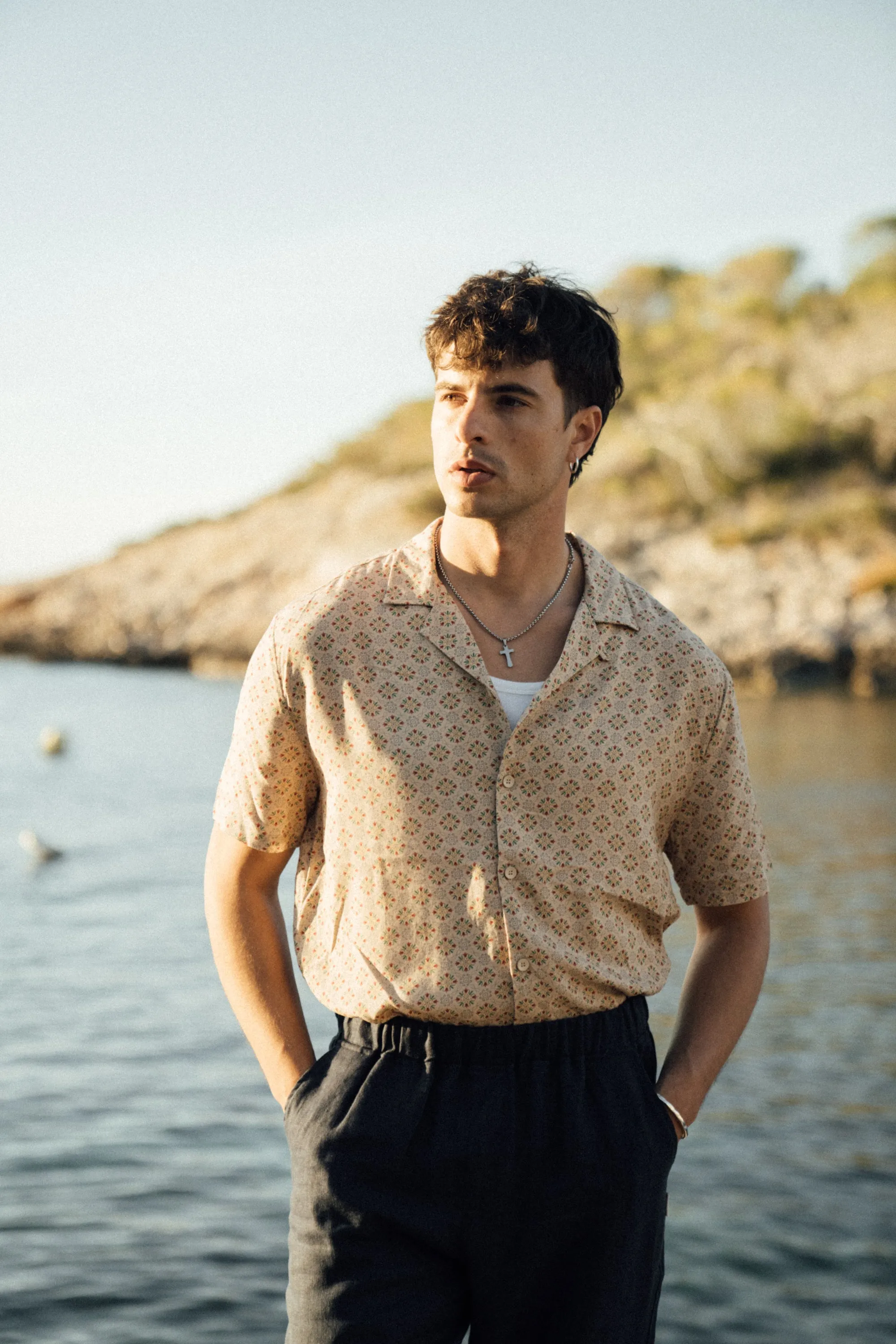 FLORAL MOSAIC RAYON SS SHIRT sold by Bound product image thumbnail 2