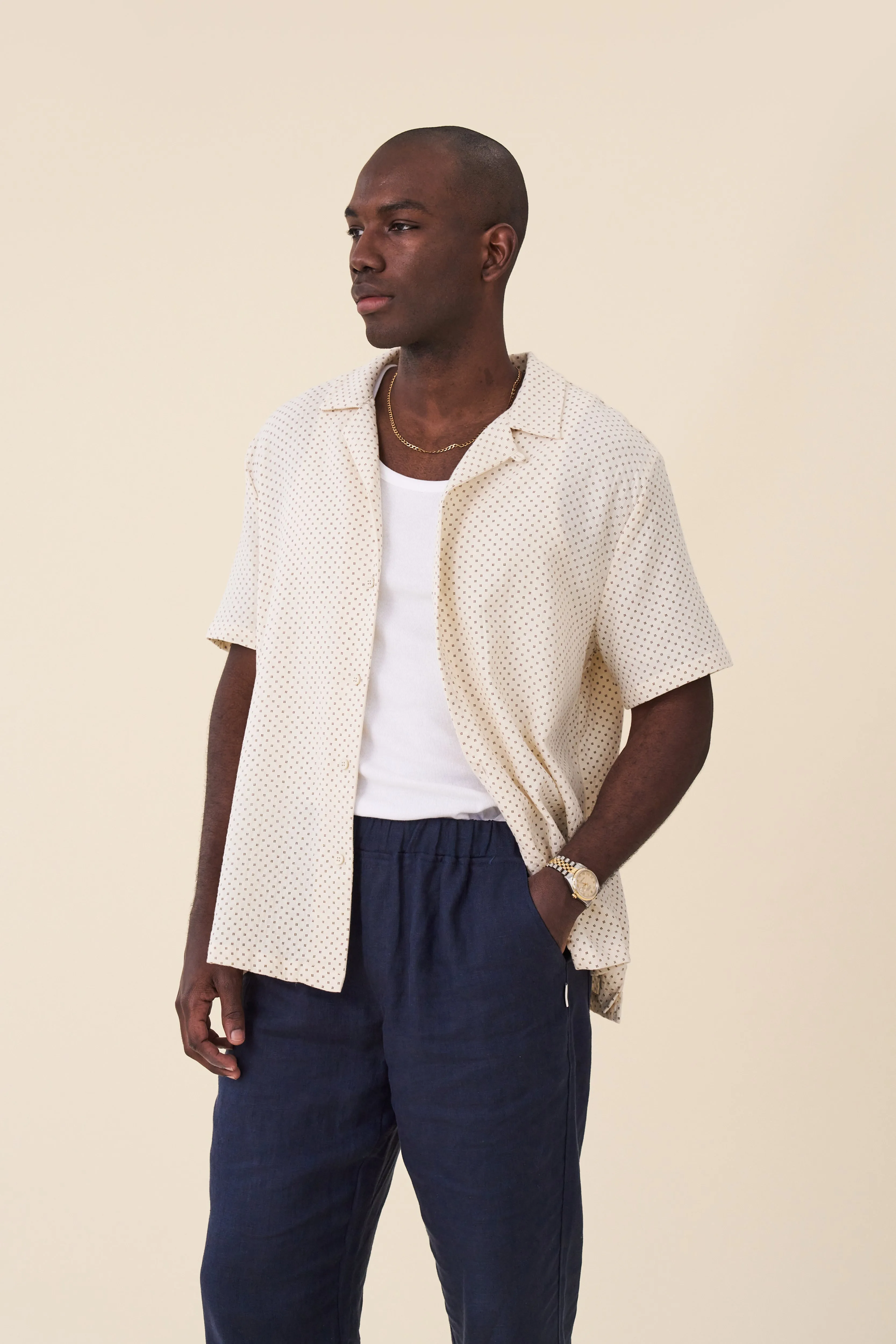 VILA COTTON CUBAN SS SHIRT sold by Bound product image thumbnail 5