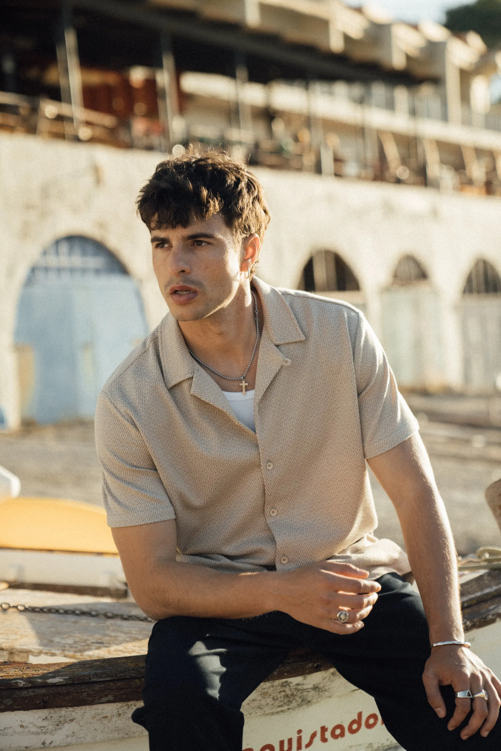 OAT DIAMOND CUBAN SS SHIRT sold by Bound product image thumbnail 2