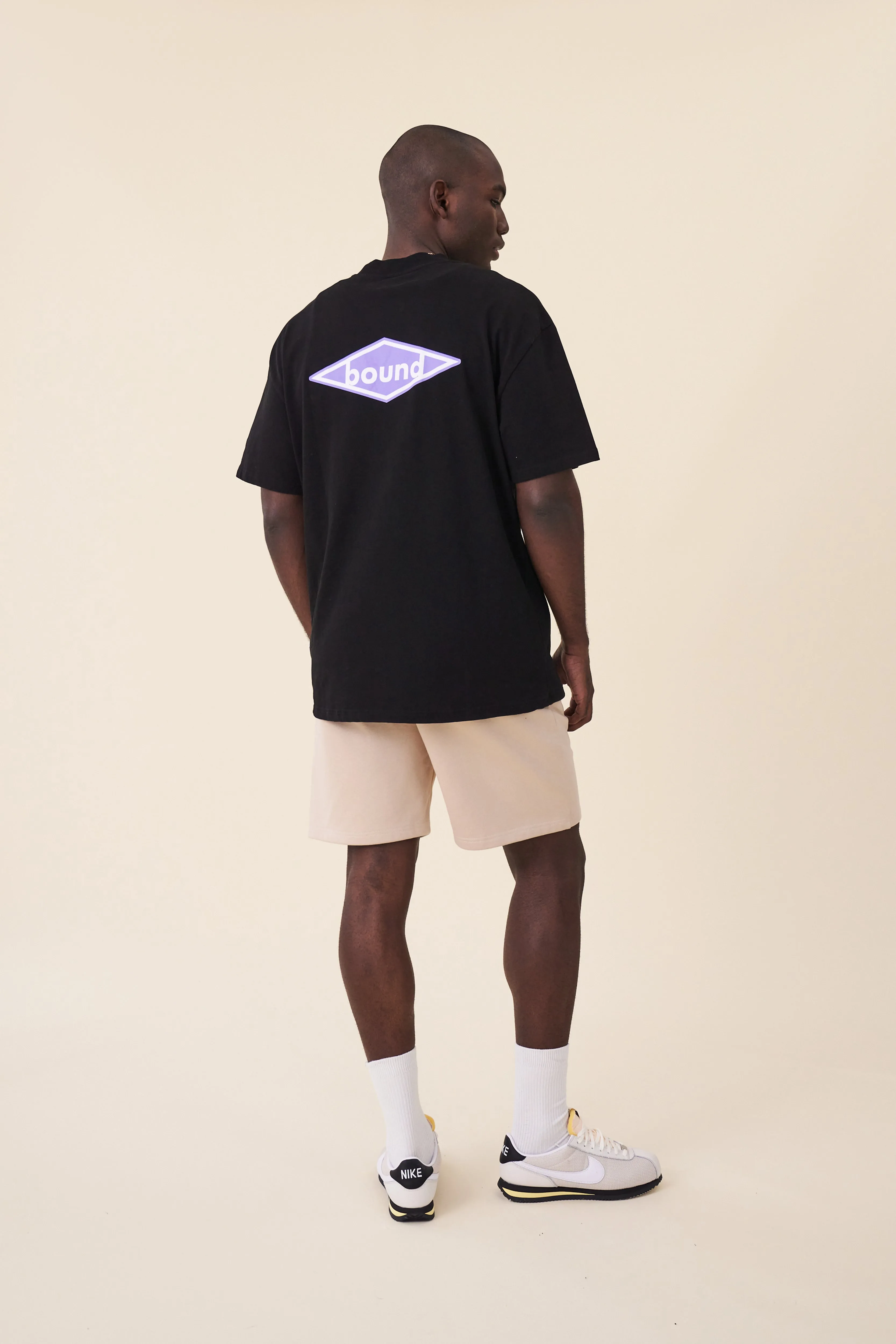 DIAMOND TEE - BLACK sold by Bound product image thumbnail 5