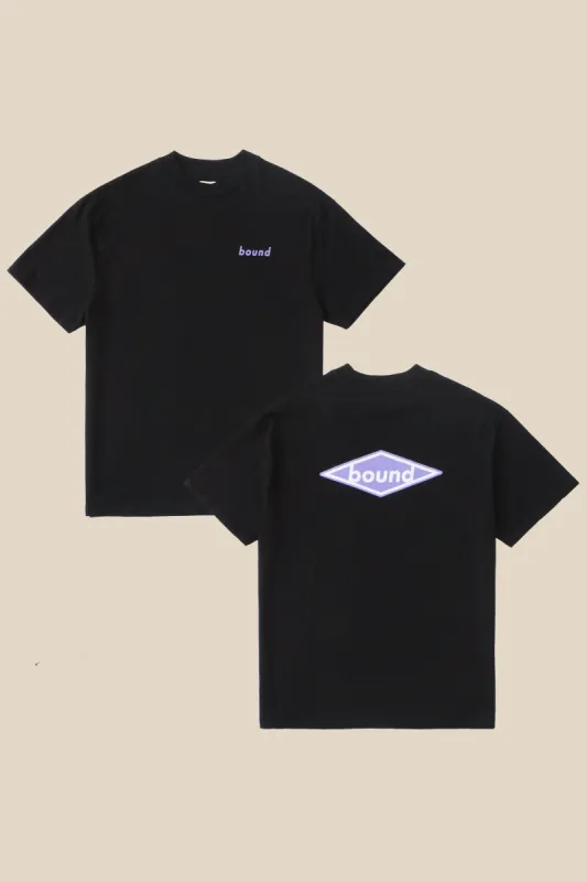 DIAMOND TEE - BLACK sold by Bound