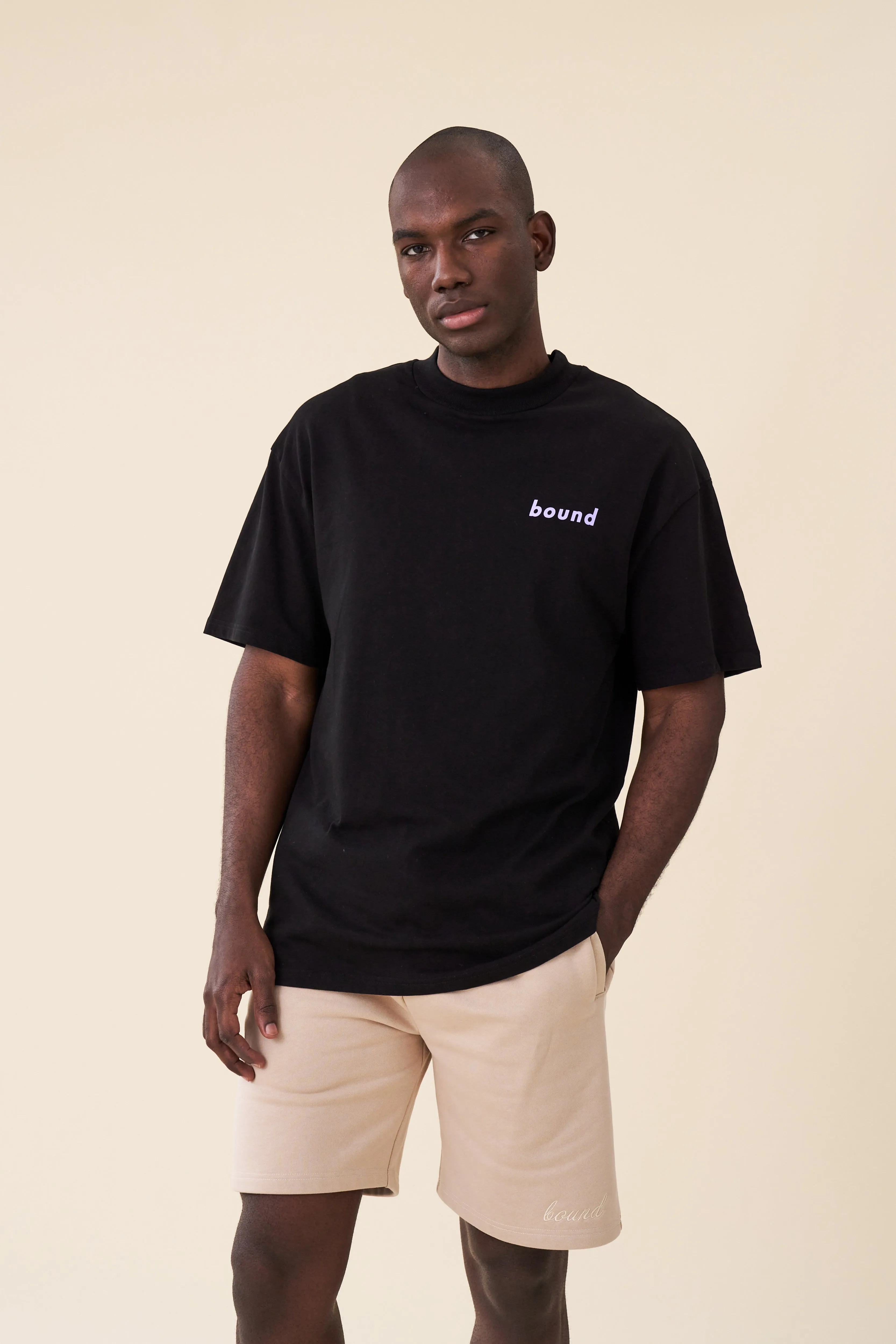 DIAMOND TEE - BLACK sold by Bound product image thumbnail 3
