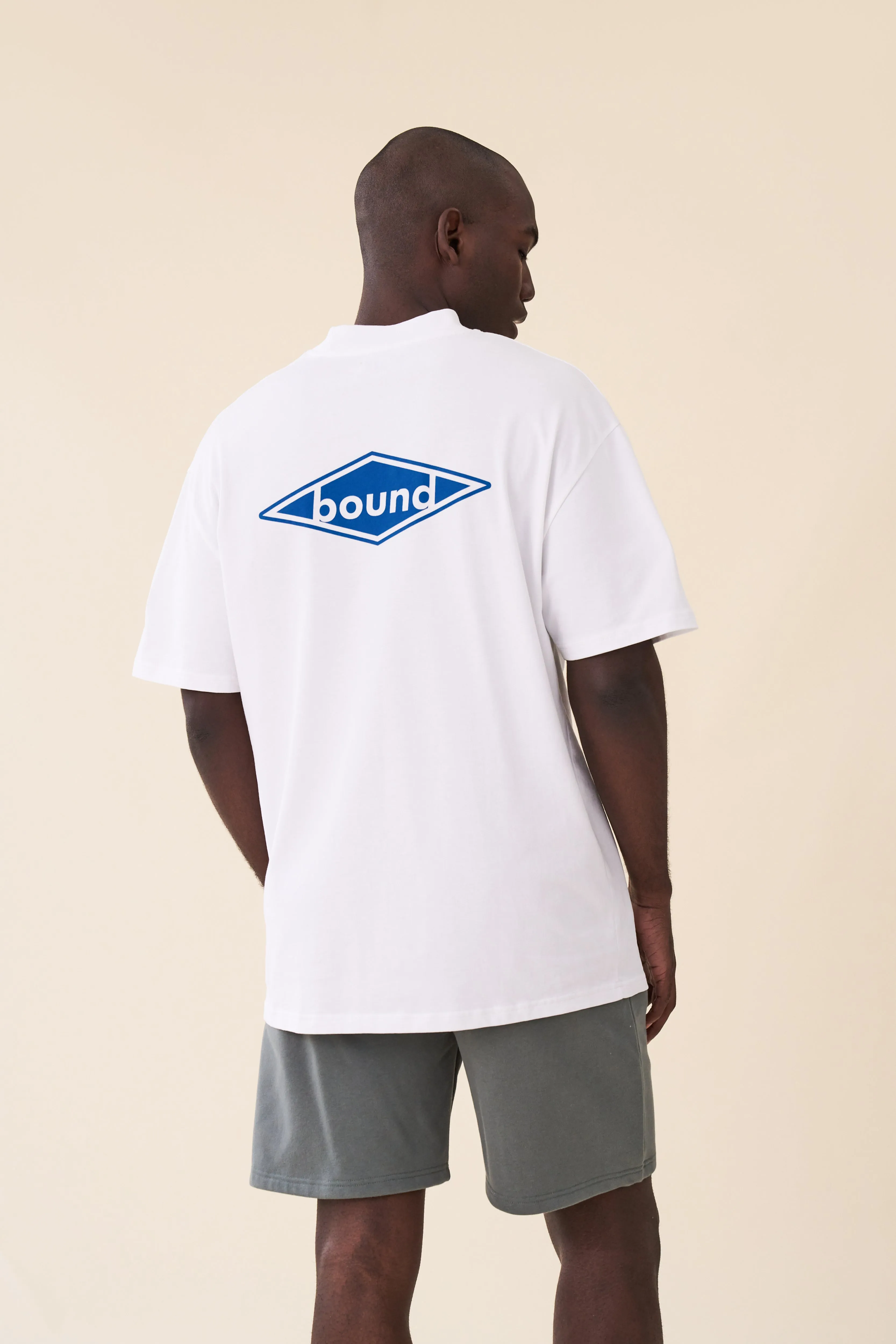 DIAMOND TEE - WHITE sold by Bound product image thumbnail 2