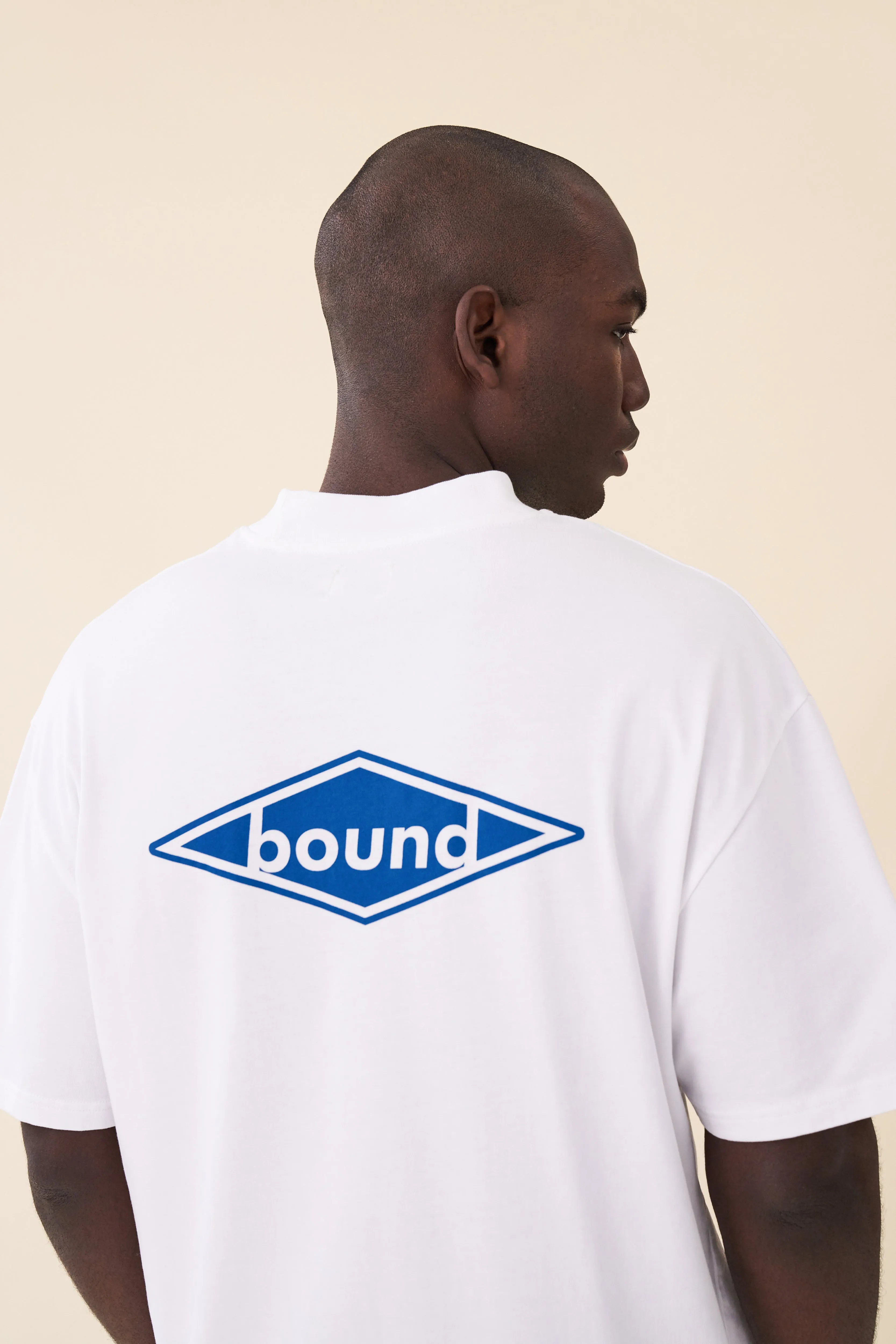 DIAMOND TEE - WHITE sold by Bound product image thumbnail 4