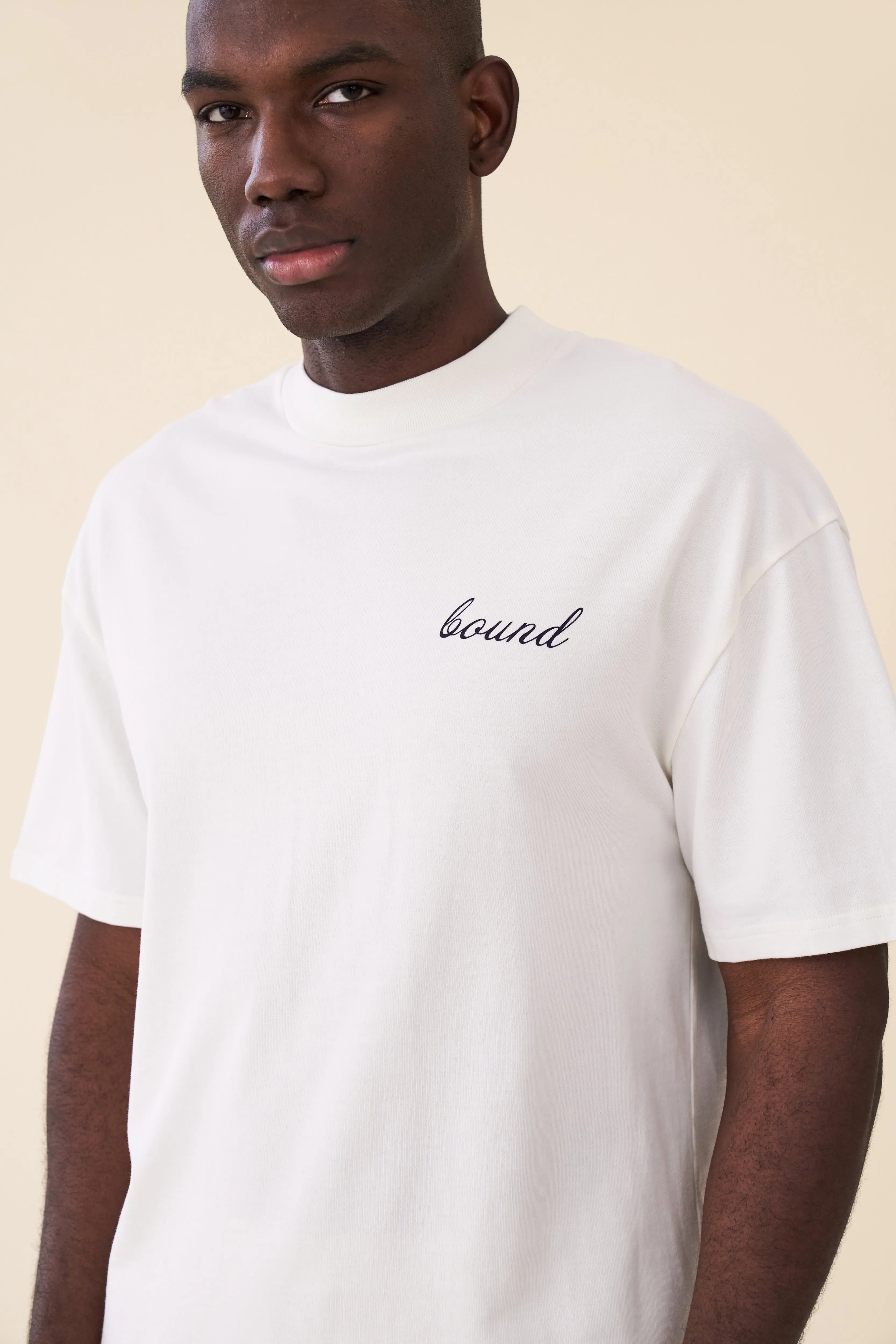 PORTO AZULEJOS TEE - ECRU sold by Bound product image thumbnail 5