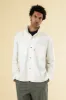 SOFT CANVAS OVERSHIRT - OFF WHITE sold by Bound