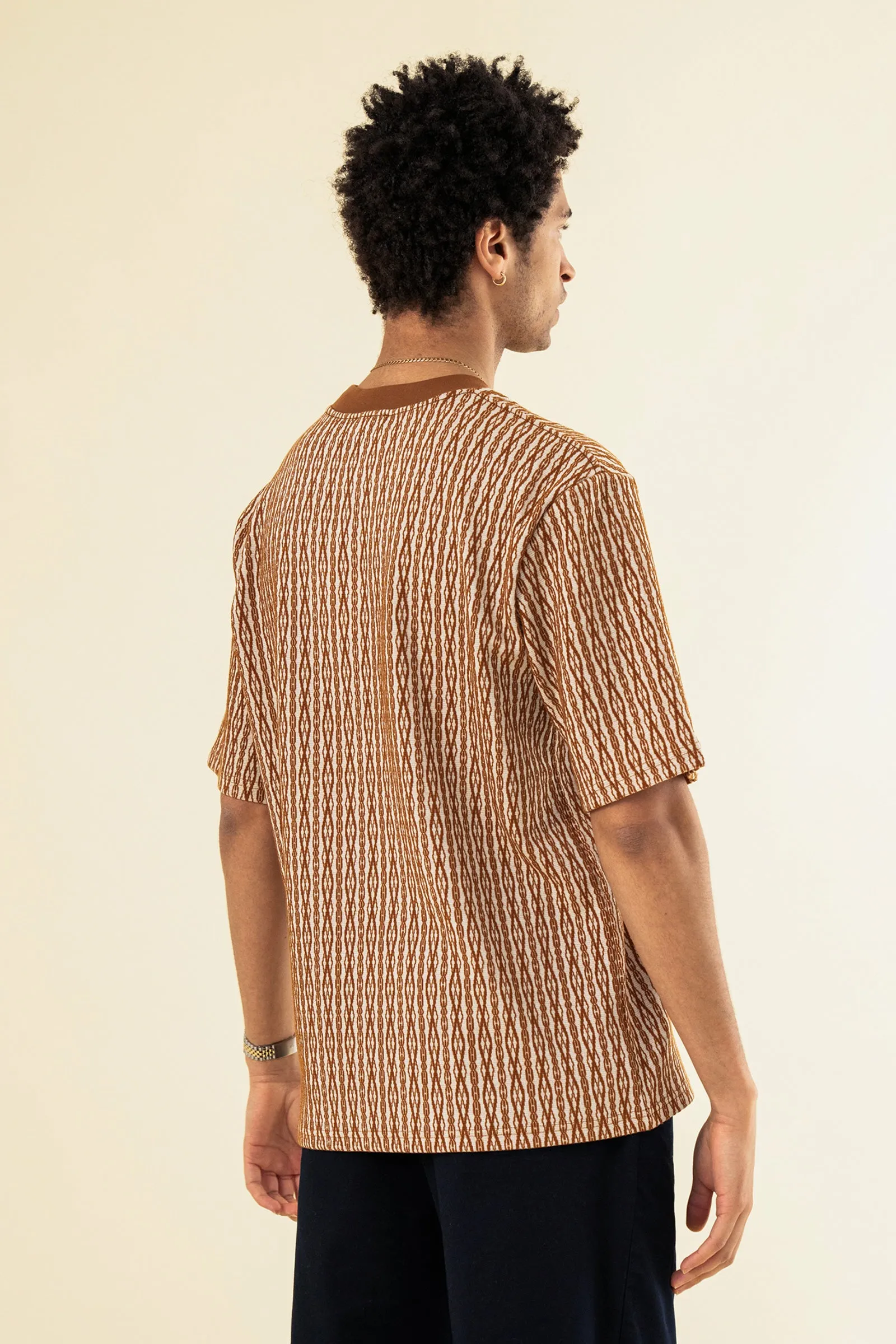 SAHARA JACQUARD TEE sold by Bound product image thumbnail 4