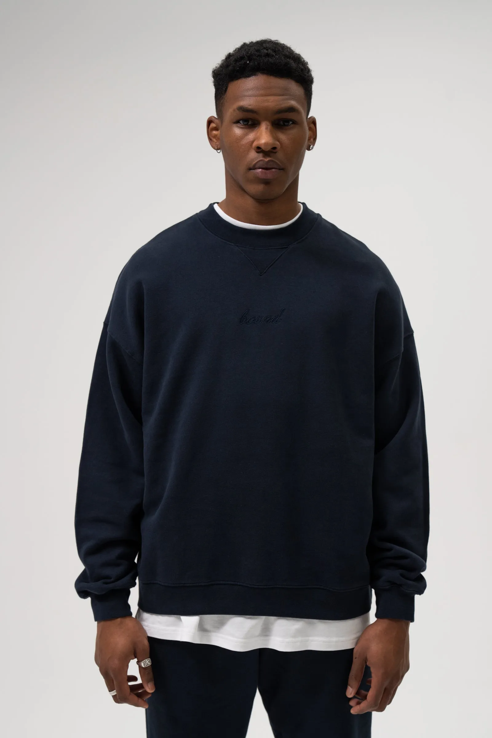 SUSTAIN NAVY SWEATER & JOGGERS SET sold by Bound product image thumbnail 3