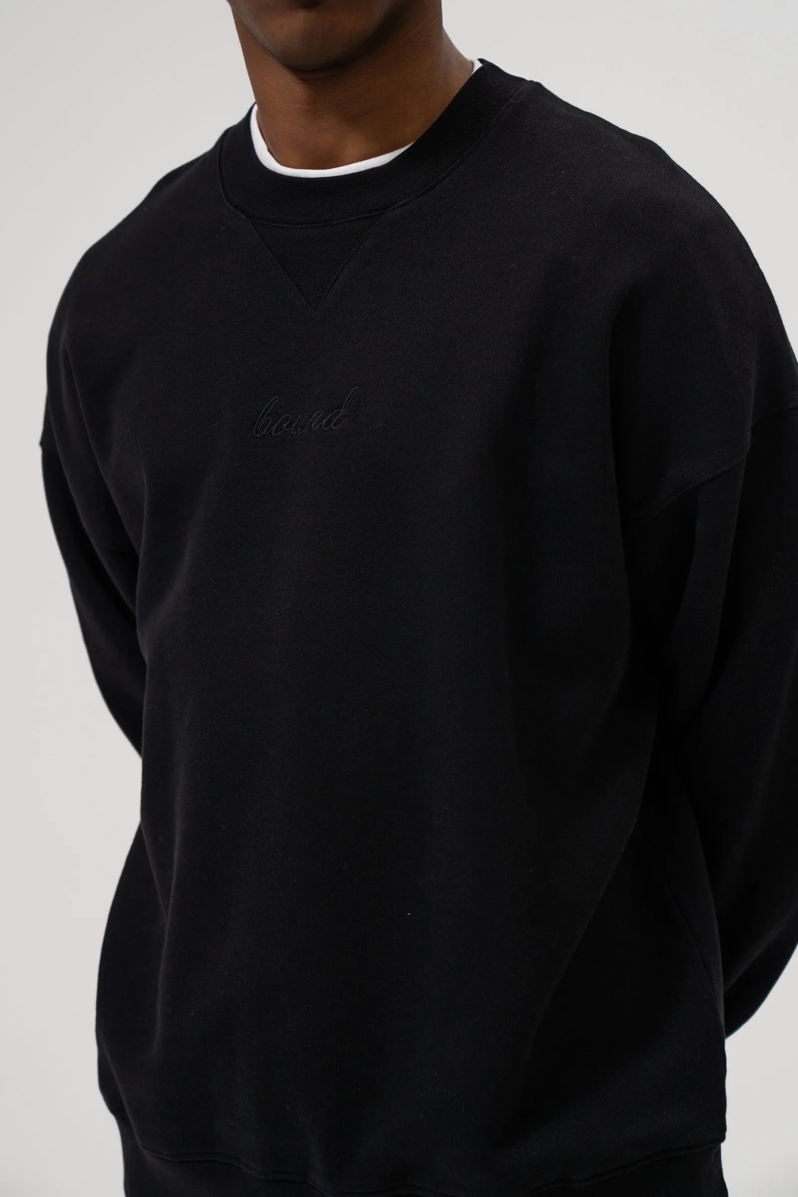 SUSTAIN BLACK SWEATER & JOGGERS SET sold by Bound product image thumbnail 4