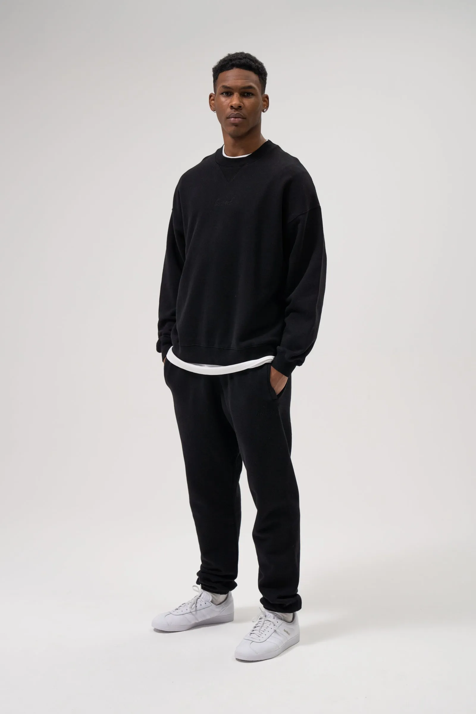 SUSTAIN BLACK SWEATER & JOGGERS SET sold by Bound product image thumbnail 3