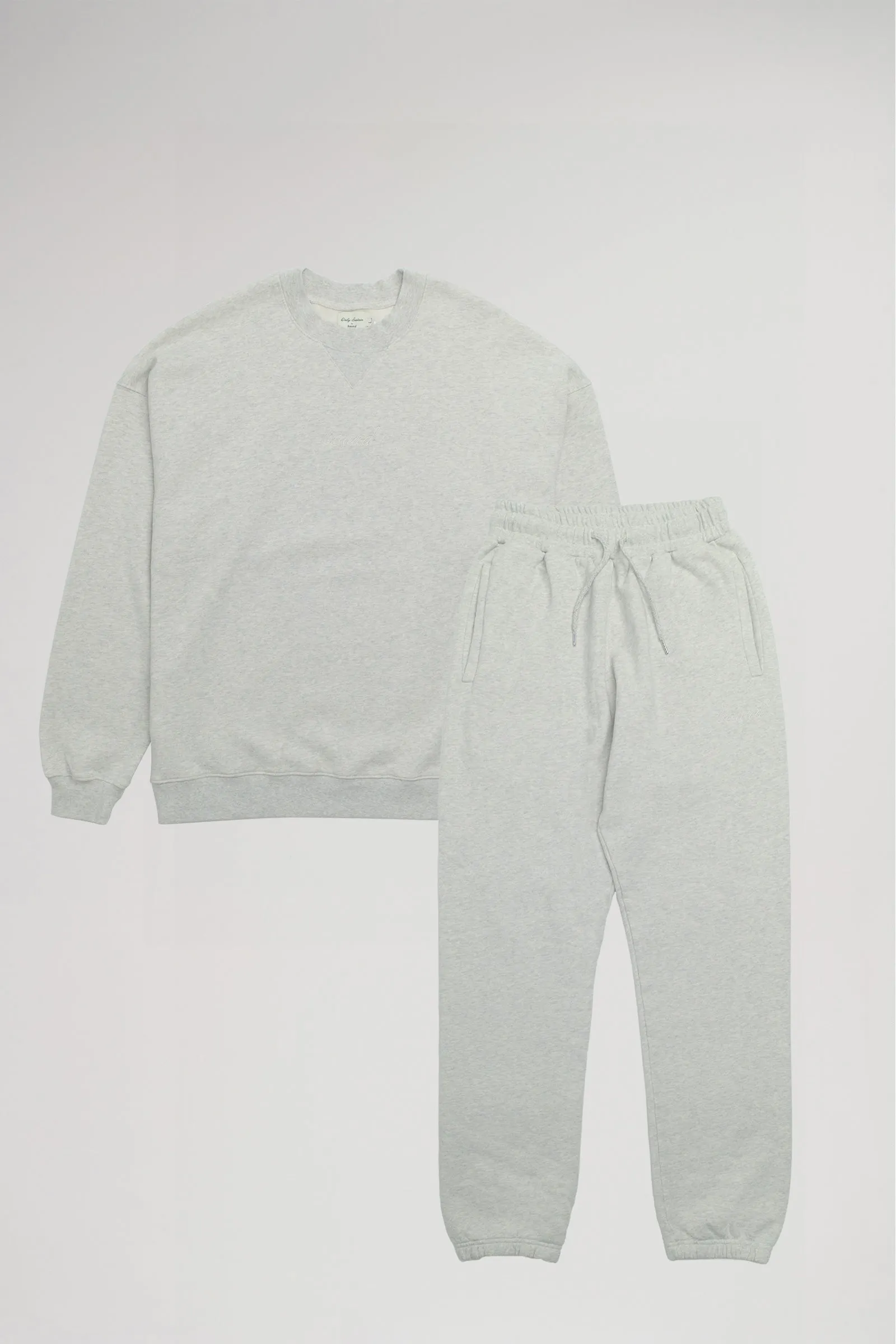 SUSTAIN ASH SWEATER & JOGGERS SET sold by Bound