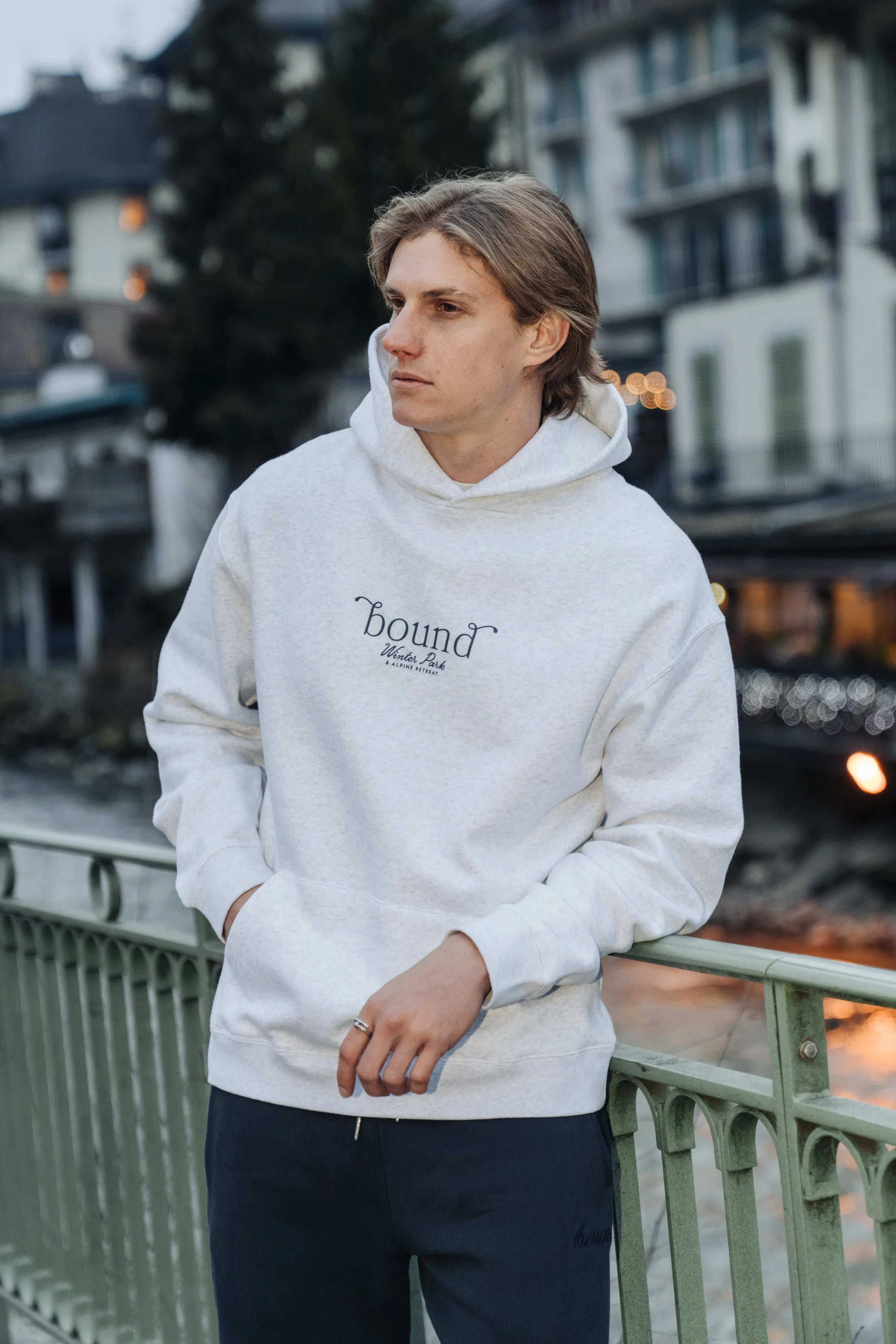 RESORT HOODIE - ASH GREY sold by Bound product image thumbnail 2
