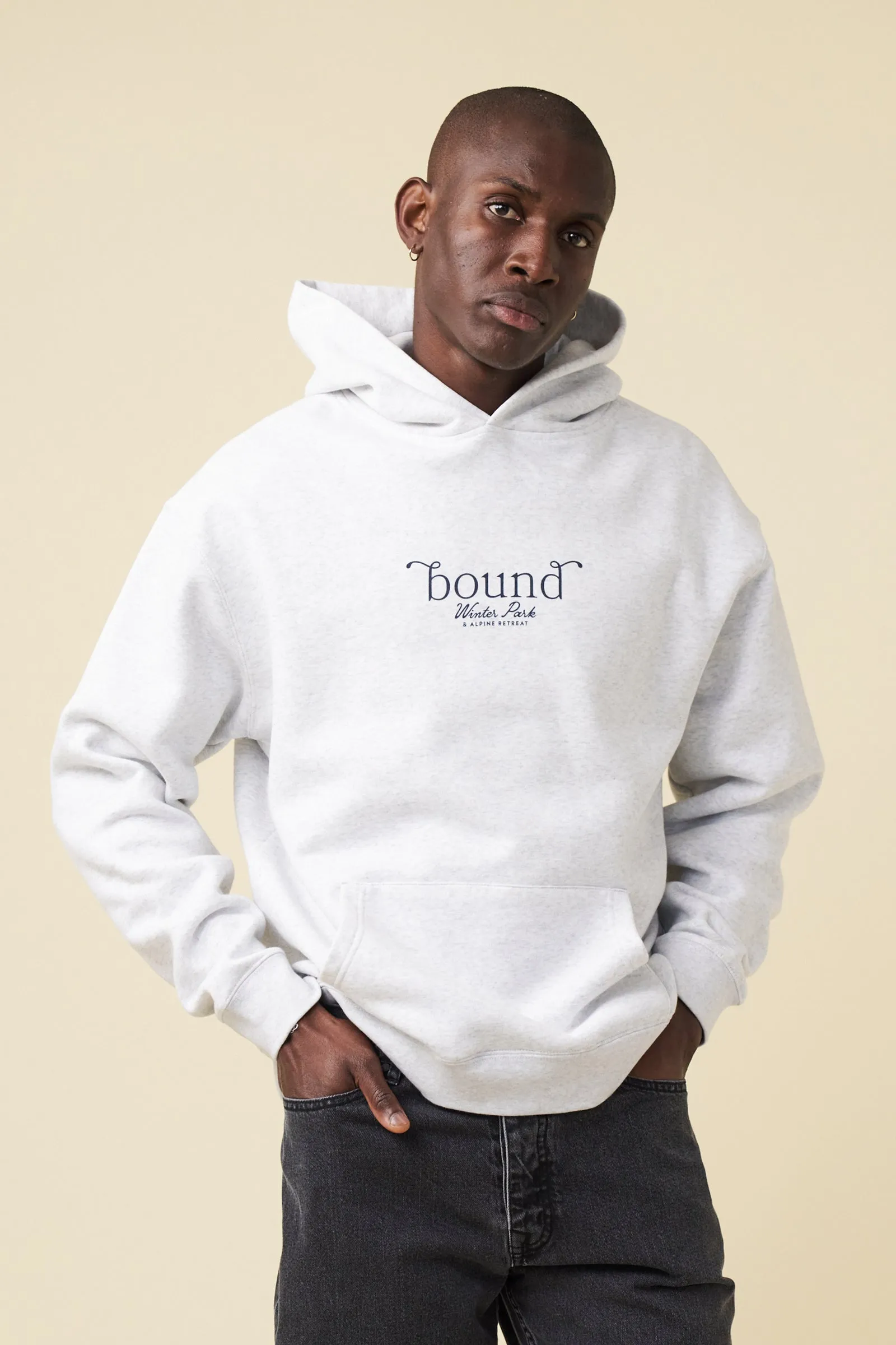 RESORT HOODIE - ASH GREY sold by Bound