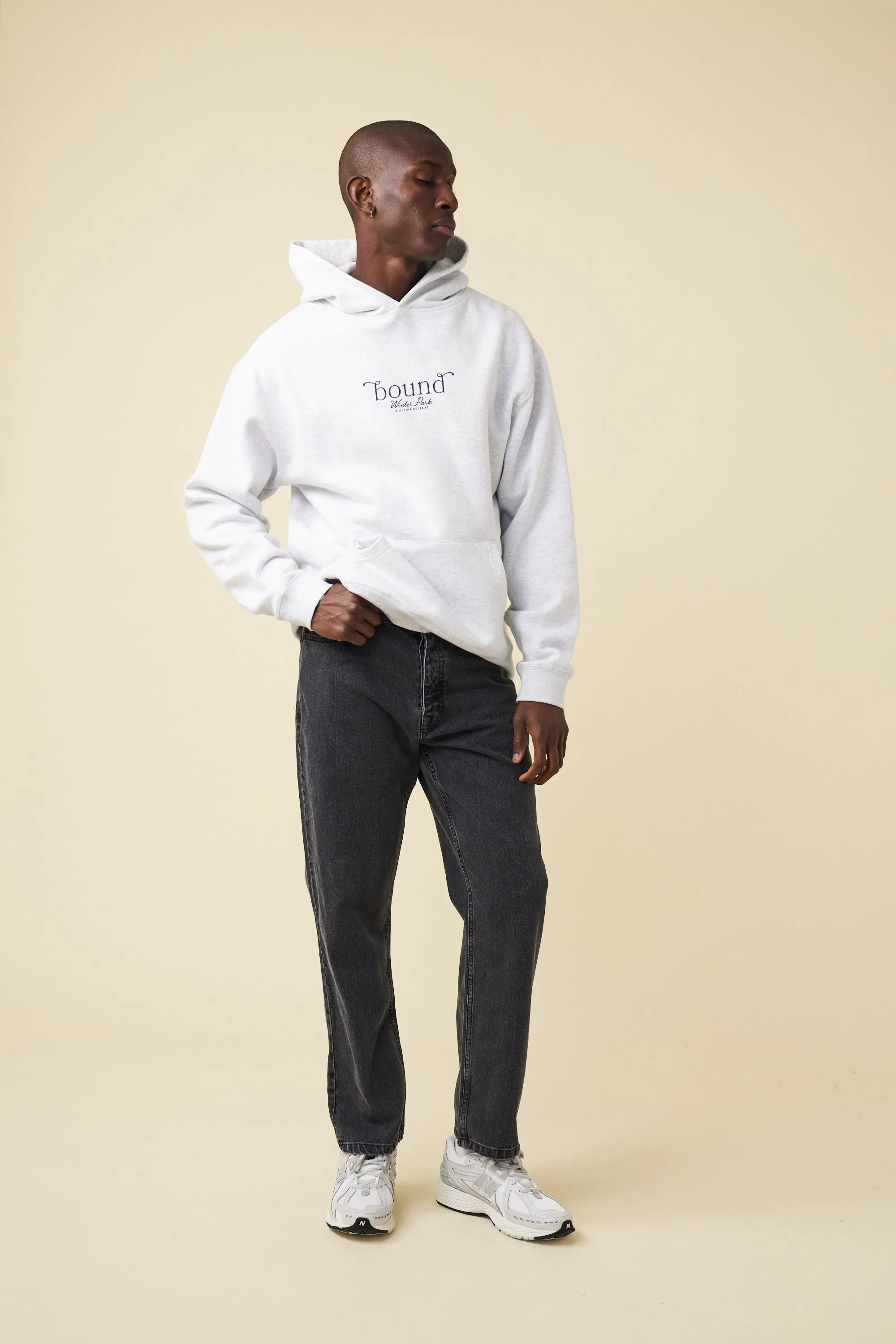 RESORT HOODIE - ASH GREY sold by Bound product image thumbnail 3
