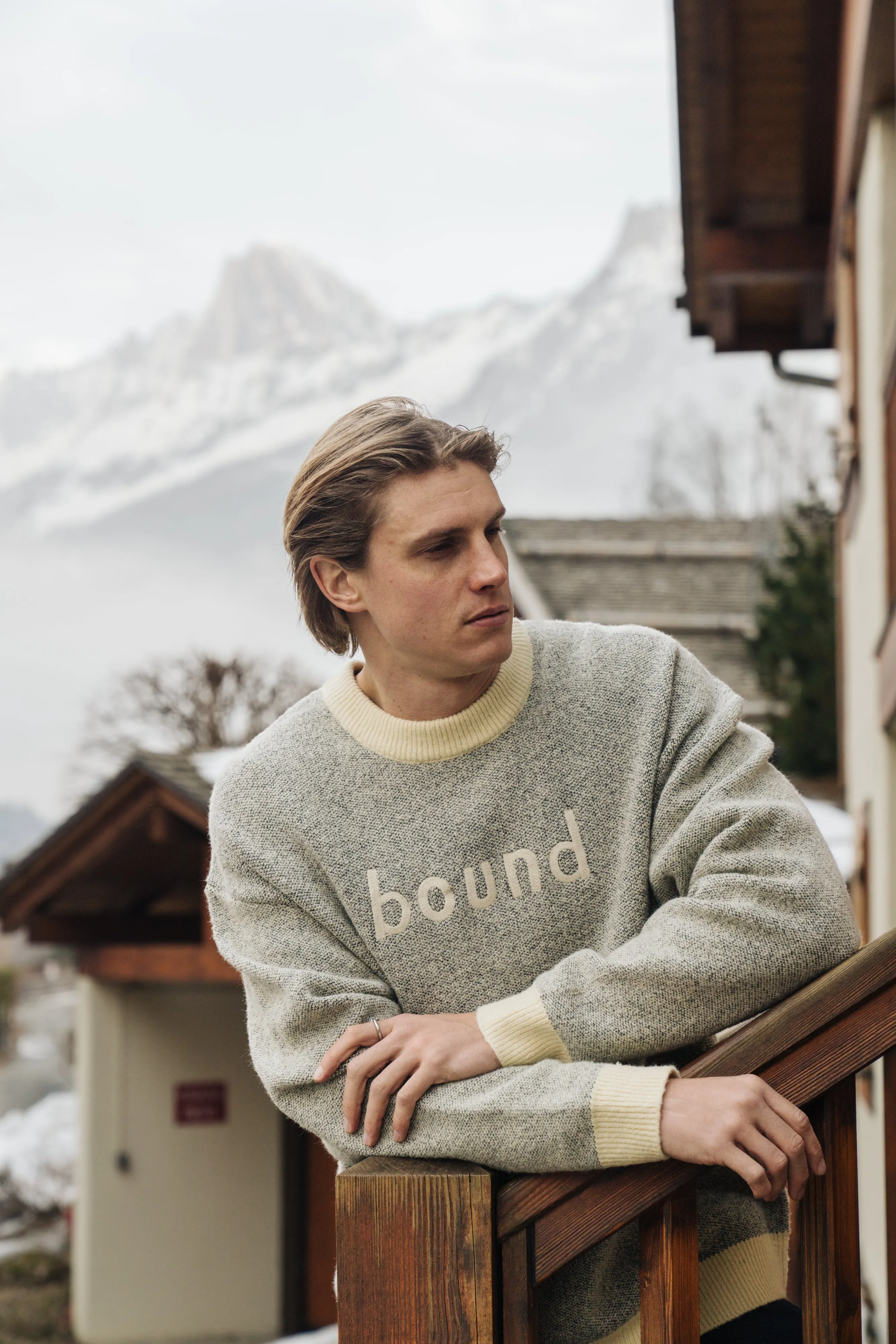 WOOL EMBROIDERED KNIT SWEATER sold by Bound product image thumbnail 2