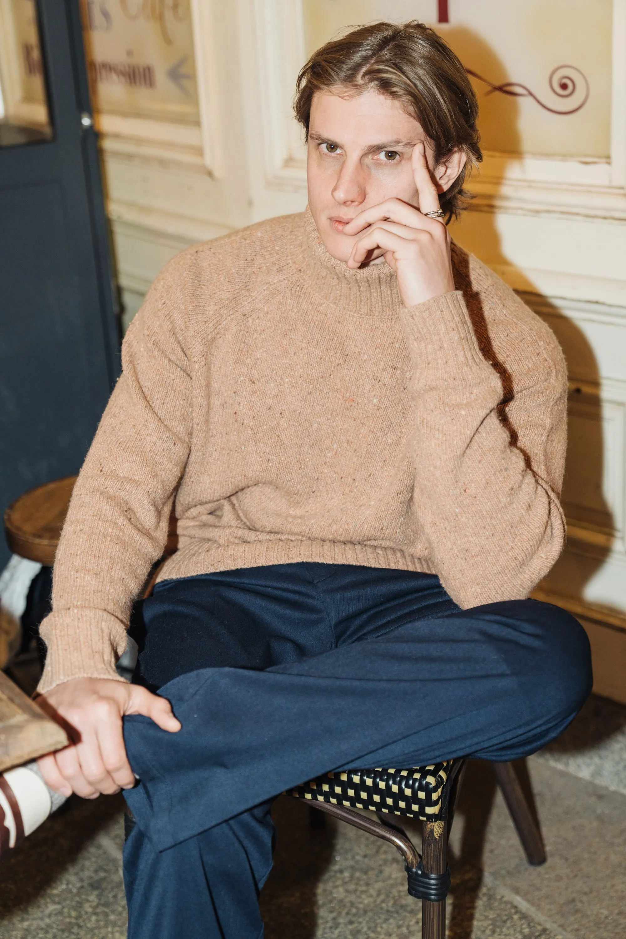 RUST FLECK ROLL NECK sold by Bound product image thumbnail 2