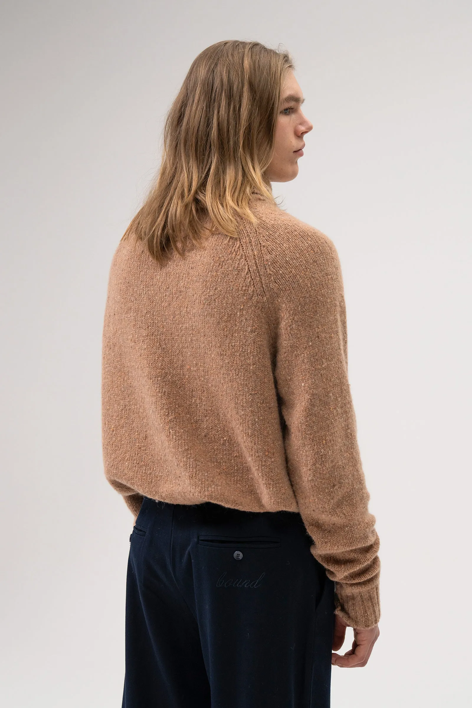 RUST FLECK ROLL NECK sold by Bound product image thumbnail 4