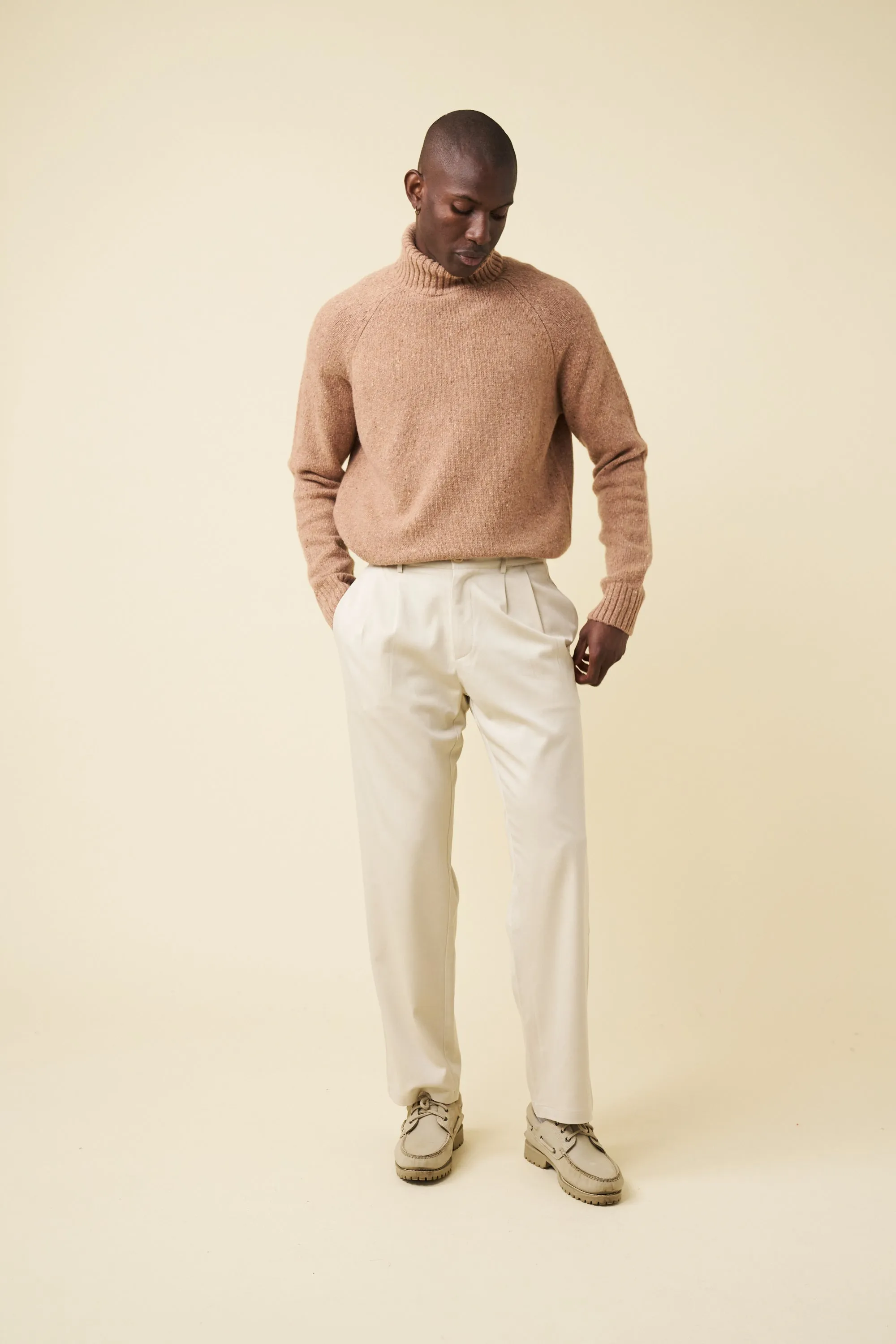 RUST FLECK ROLL NECK sold by Bound product image thumbnail 3