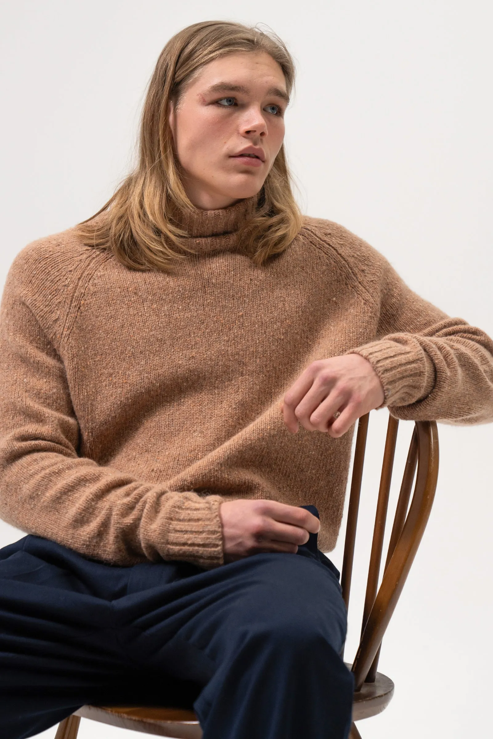 RUST FLECK ROLL NECK sold by Bound product image thumbnail 5