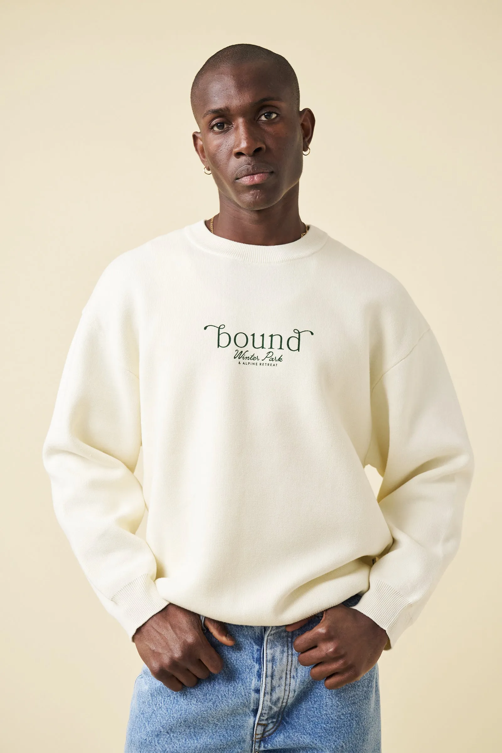 WINTER SPORTS KNIT SWEATER sold by Bound