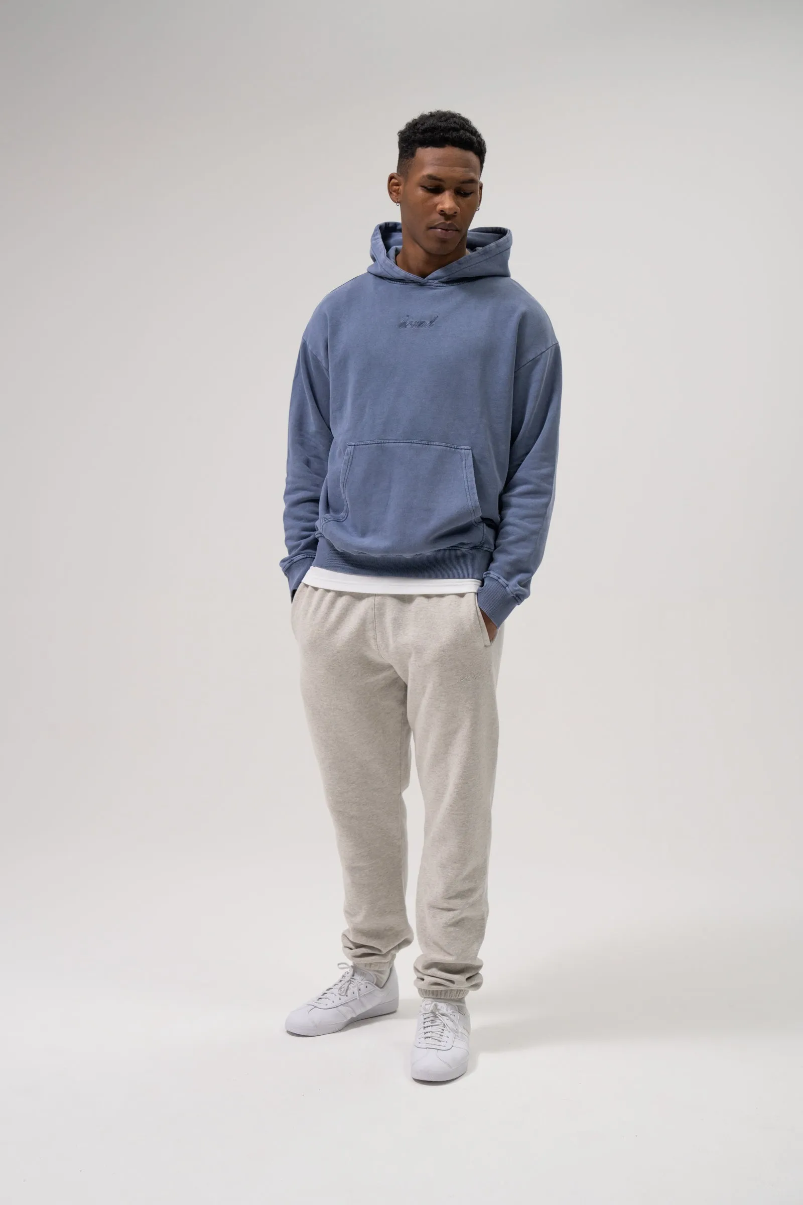 SUSTAIN WASHED BLUE HOODIE sold by Bound product image thumbnail 2