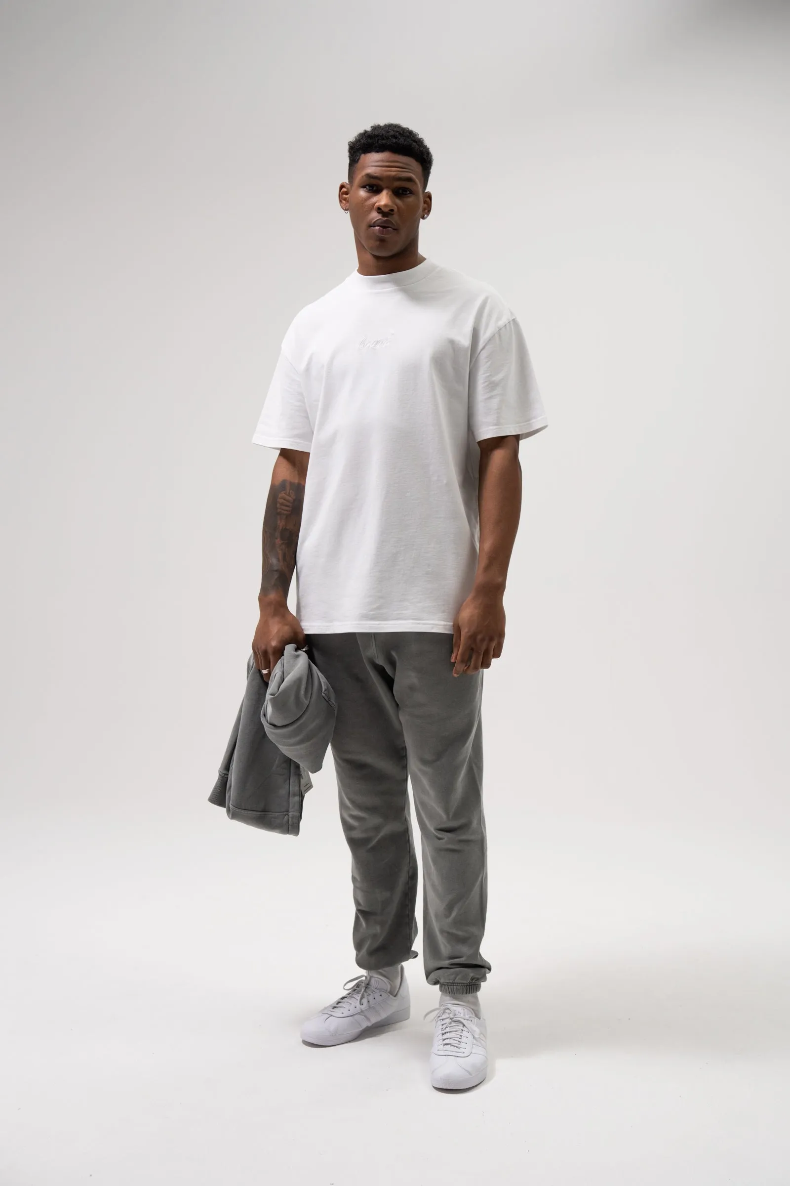 SUSTAIN WASHED GREY JOGGERS sold by Bound product image thumbnail 2